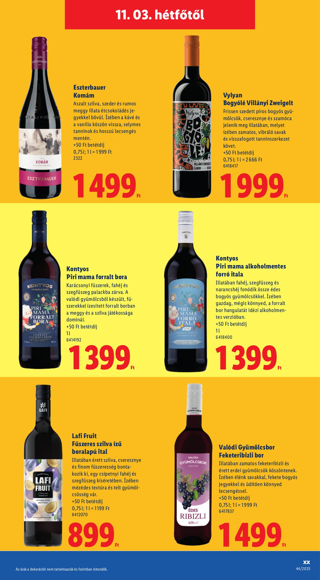 lidl - Lidl akciós újság, érvényes 11.03. - 12.31. - page: 5