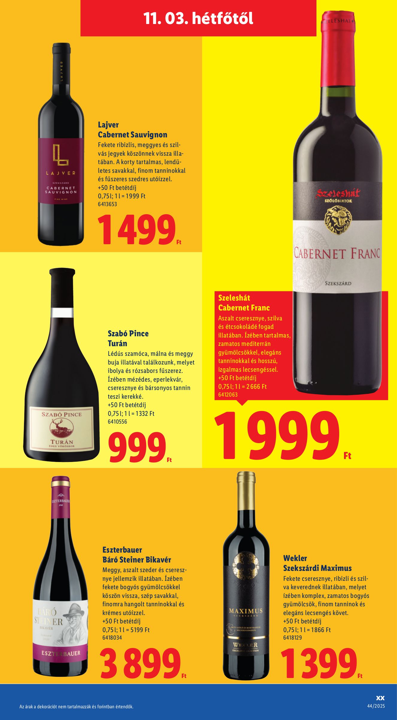 lidl - Lidl akciós újság, érvényes 11.03. - 12.31. - page: 3