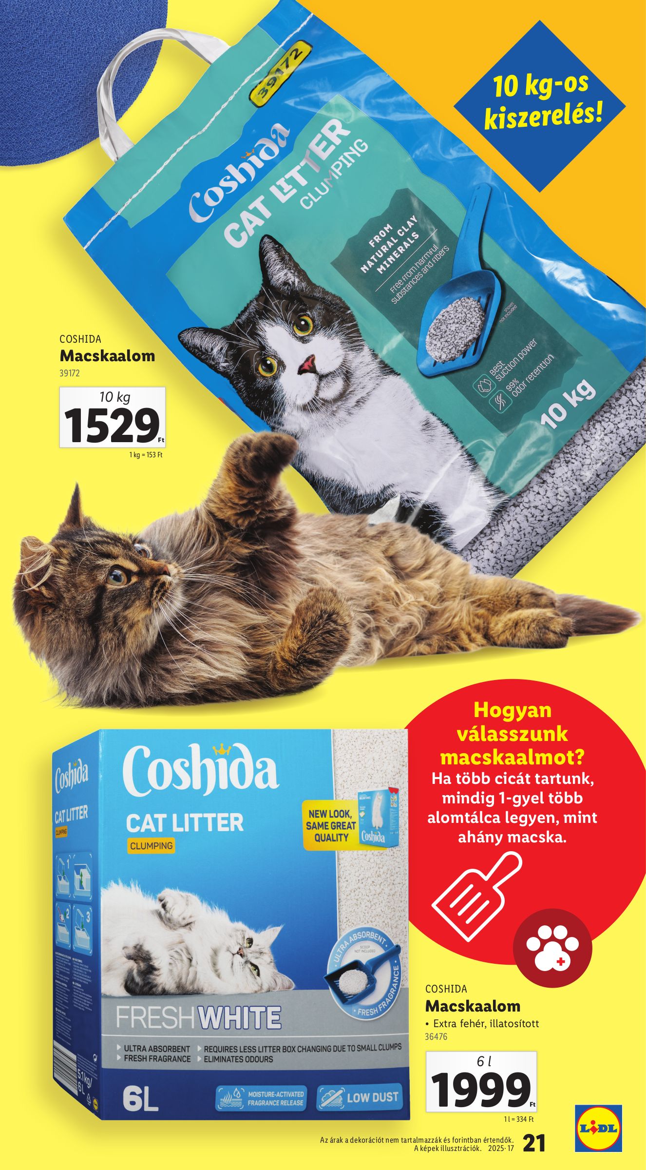 lidl - Lidl - Kedvenceink Kedvencei akciós újság, érvényes 04.24. - 10.31. - page: 21