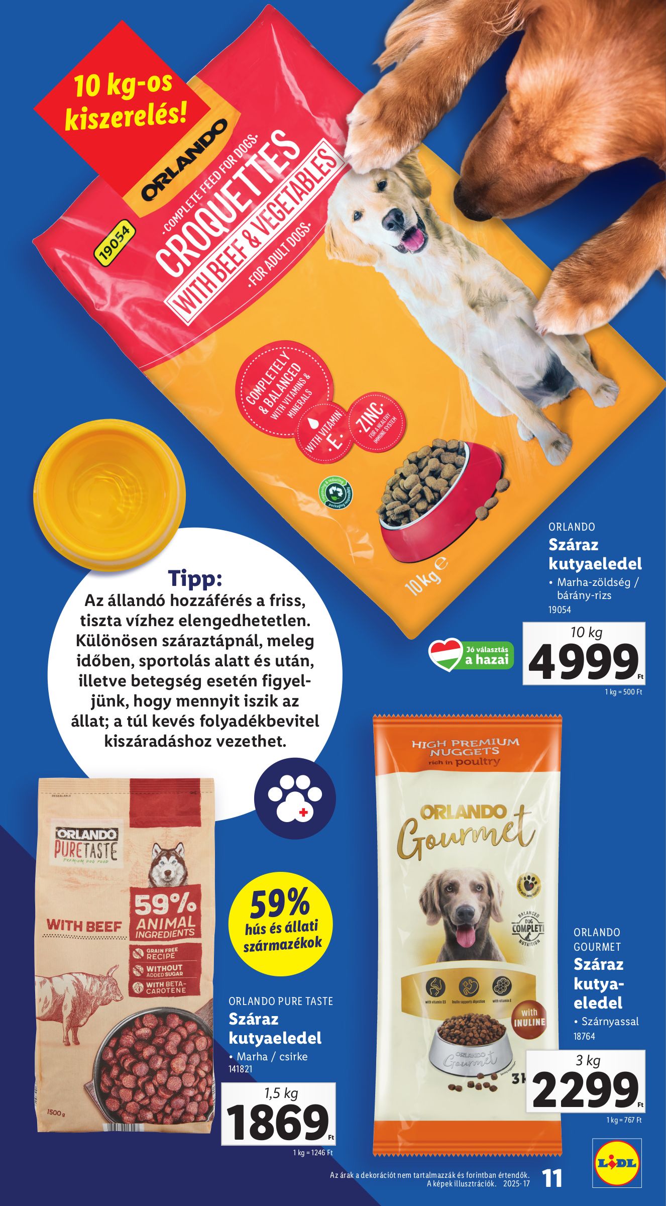 lidl - Lidl - Kedvenceink Kedvencei akciós újság, érvényes 04.24. - 10.31. - page: 11
