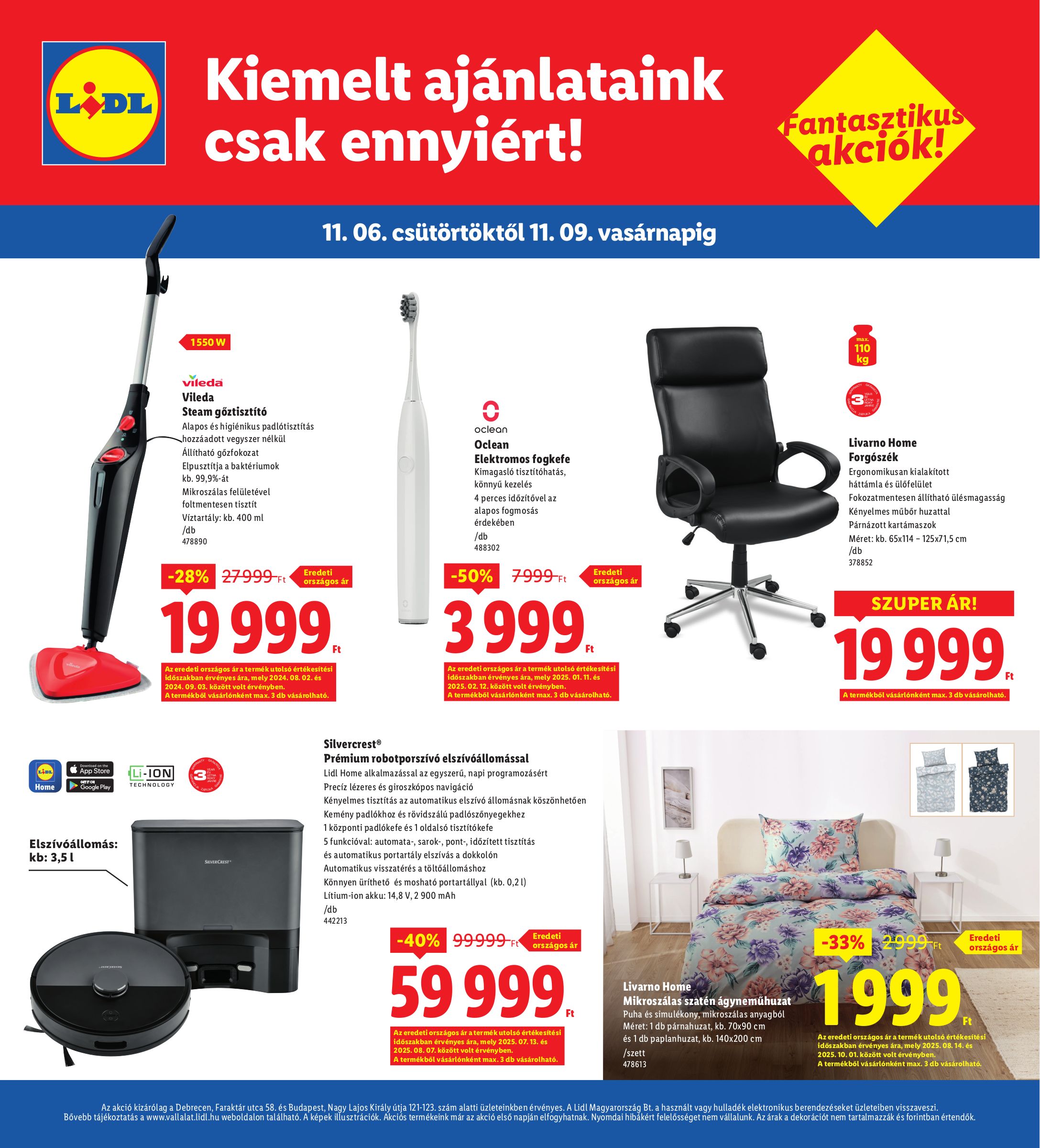 lidl - Lidl - Bonyhád, Budapest akciós újság, érvényes 11.06. - 11.09. - page: 4