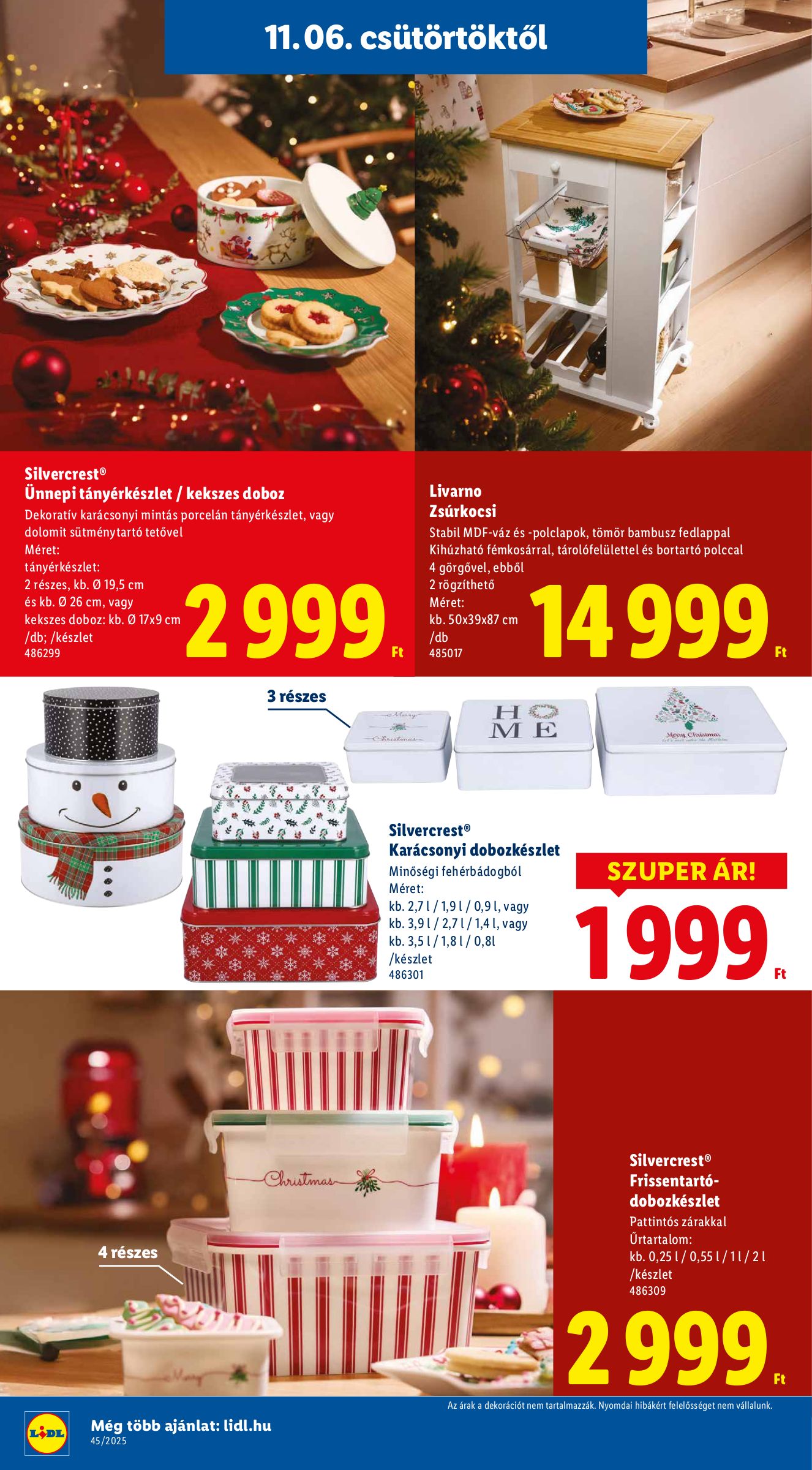 lidl - Lidl - Igazán megéri akciós újság, érvényes 11.06. - 12.28. - page: 18