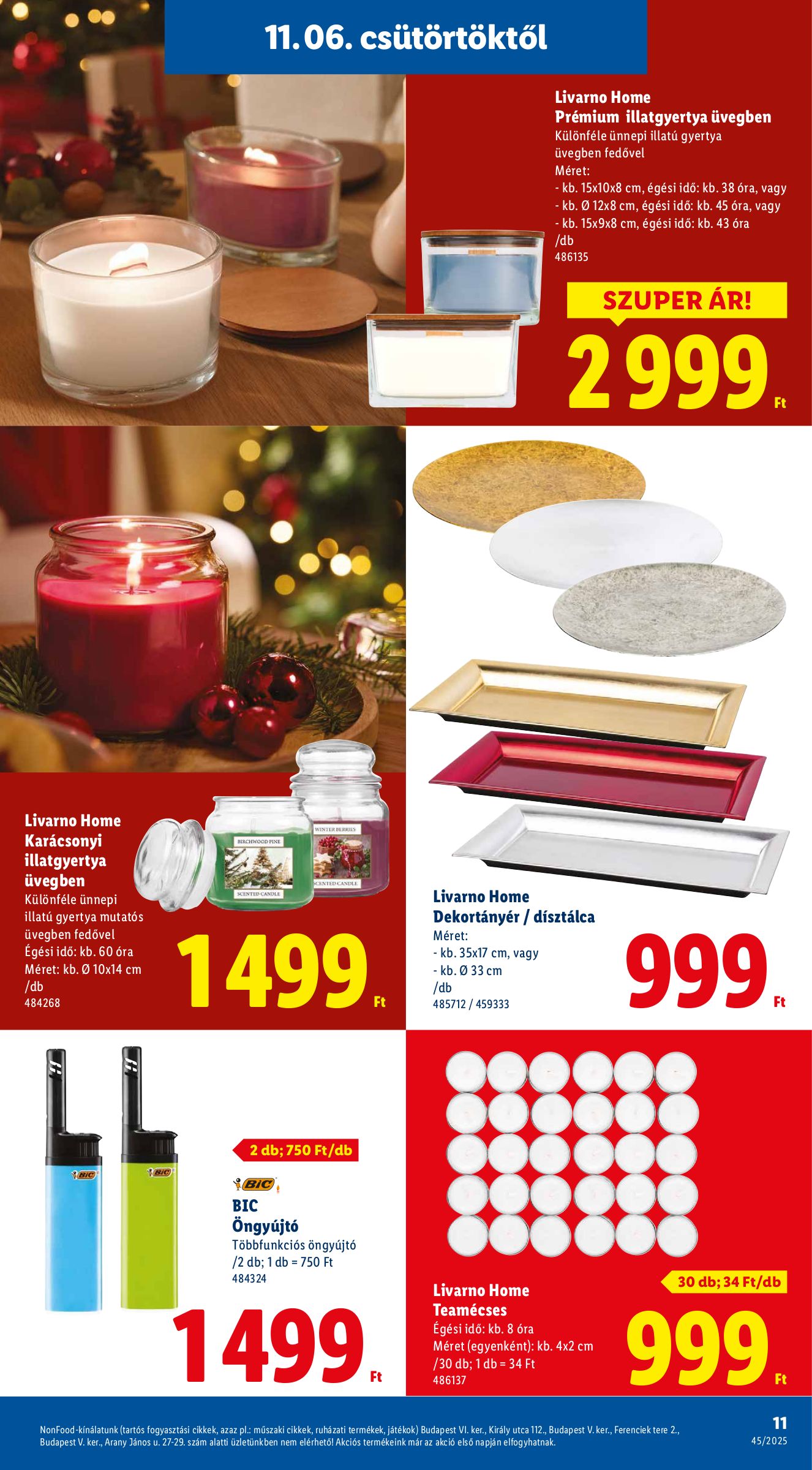 lidl - Lidl - Igazán megéri akciós újság, érvényes 11.06. - 12.28. - page: 11