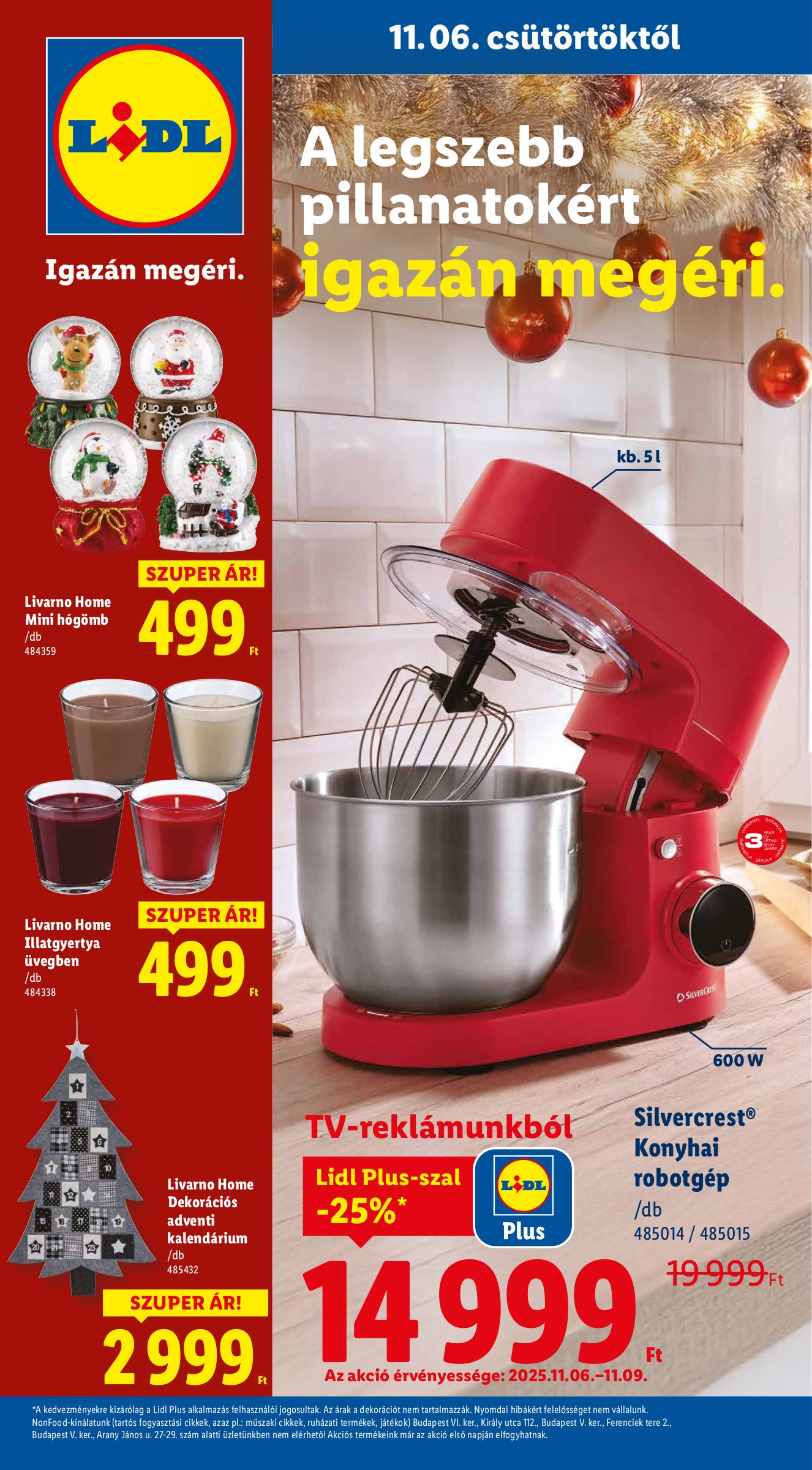 lidl - Lidl - Igazán megéri akciós újság, érvényes 11.06. - 12.28. - page: 20