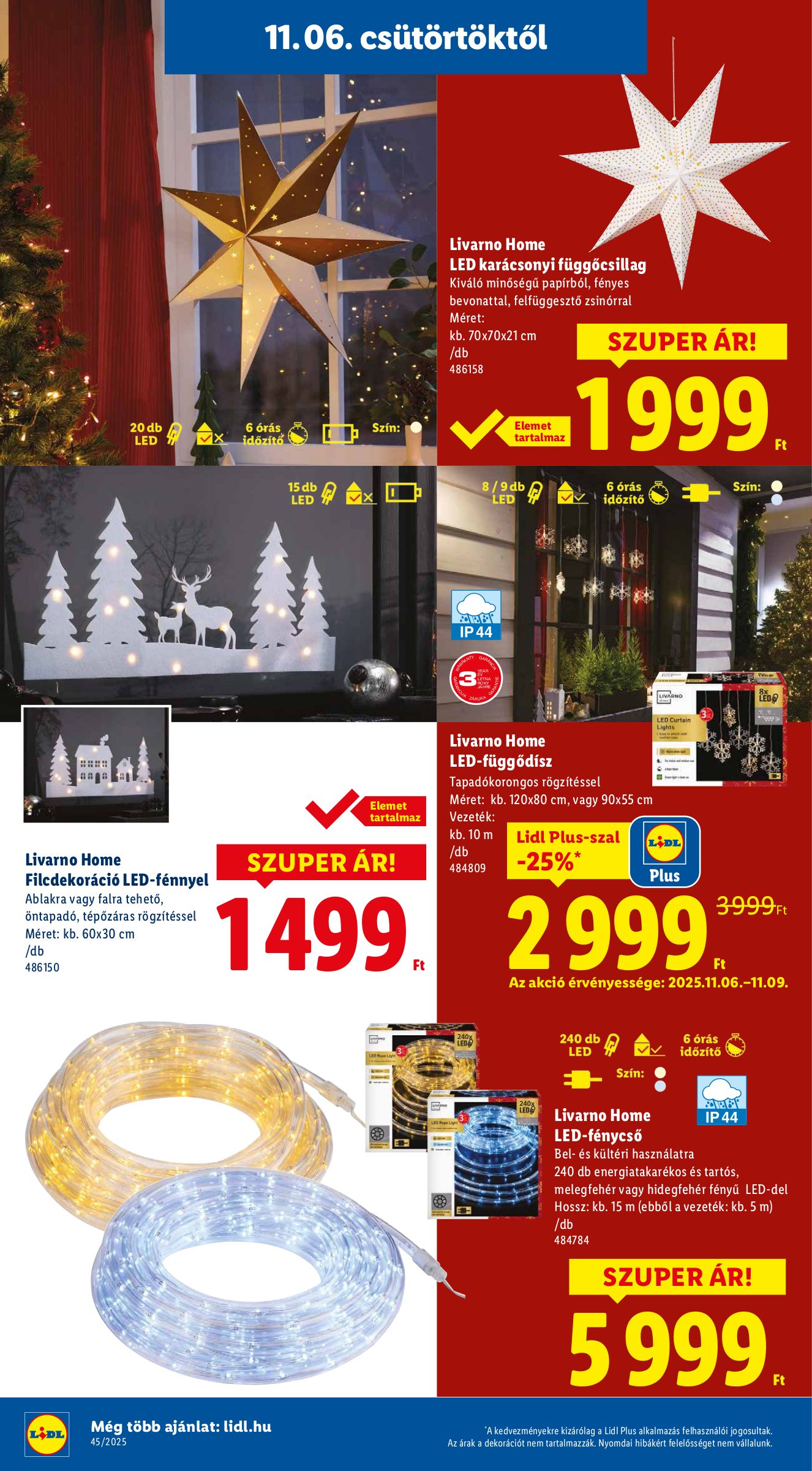 lidl - Lidl - Igazán megéri akciós újság, érvényes 11.06. - 12.28. - page: 4