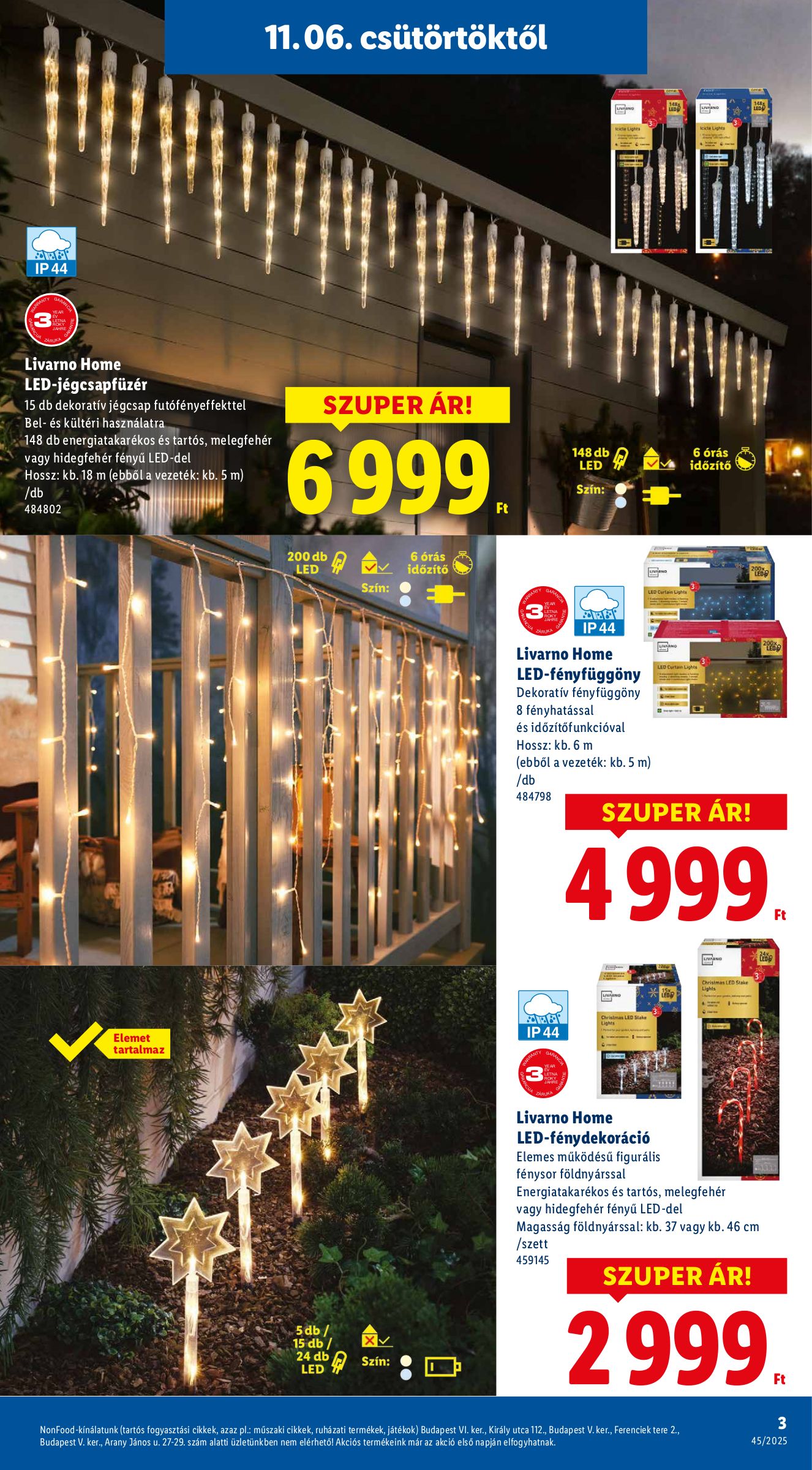 lidl - Lidl - Igazán megéri akciós újság, érvényes 11.06. - 12.28. - page: 3