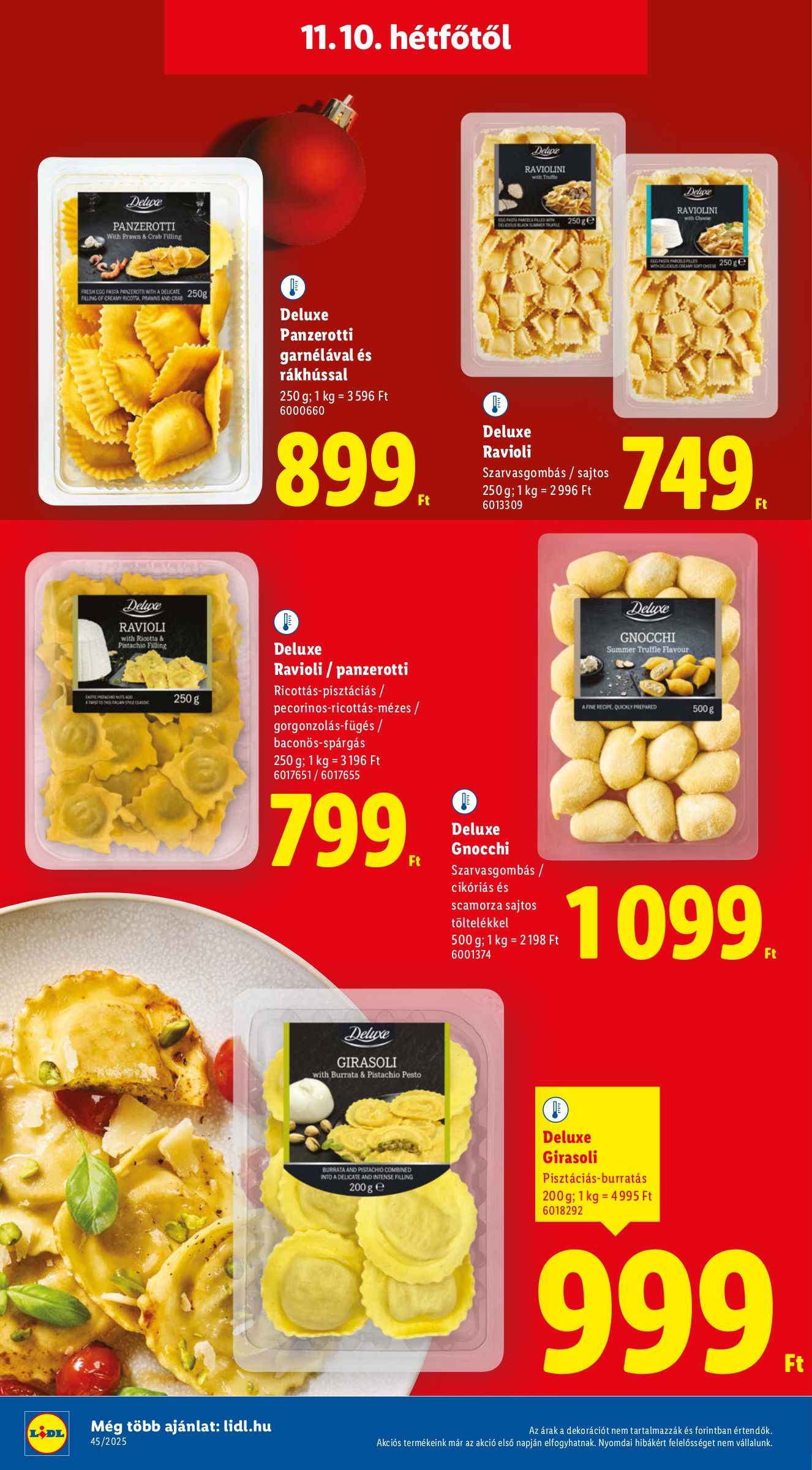 lidl - Lidl - Deluxe akciós újság, érvényes 11.10. - 12.28. - page: 4