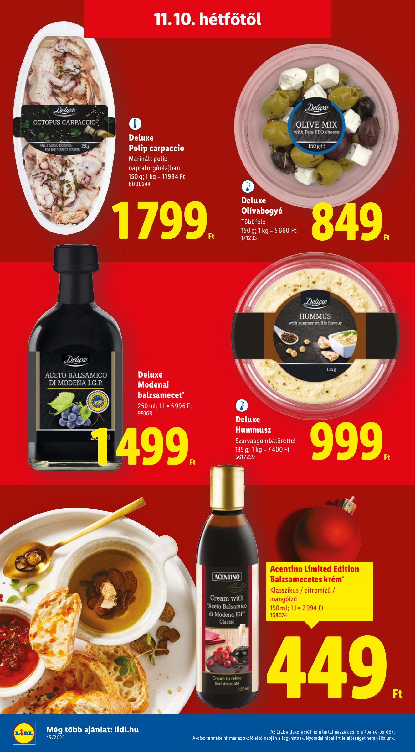 lidl - Lidl - Deluxe akciós újság, érvényes 11.10. - 12.28. - page: 6