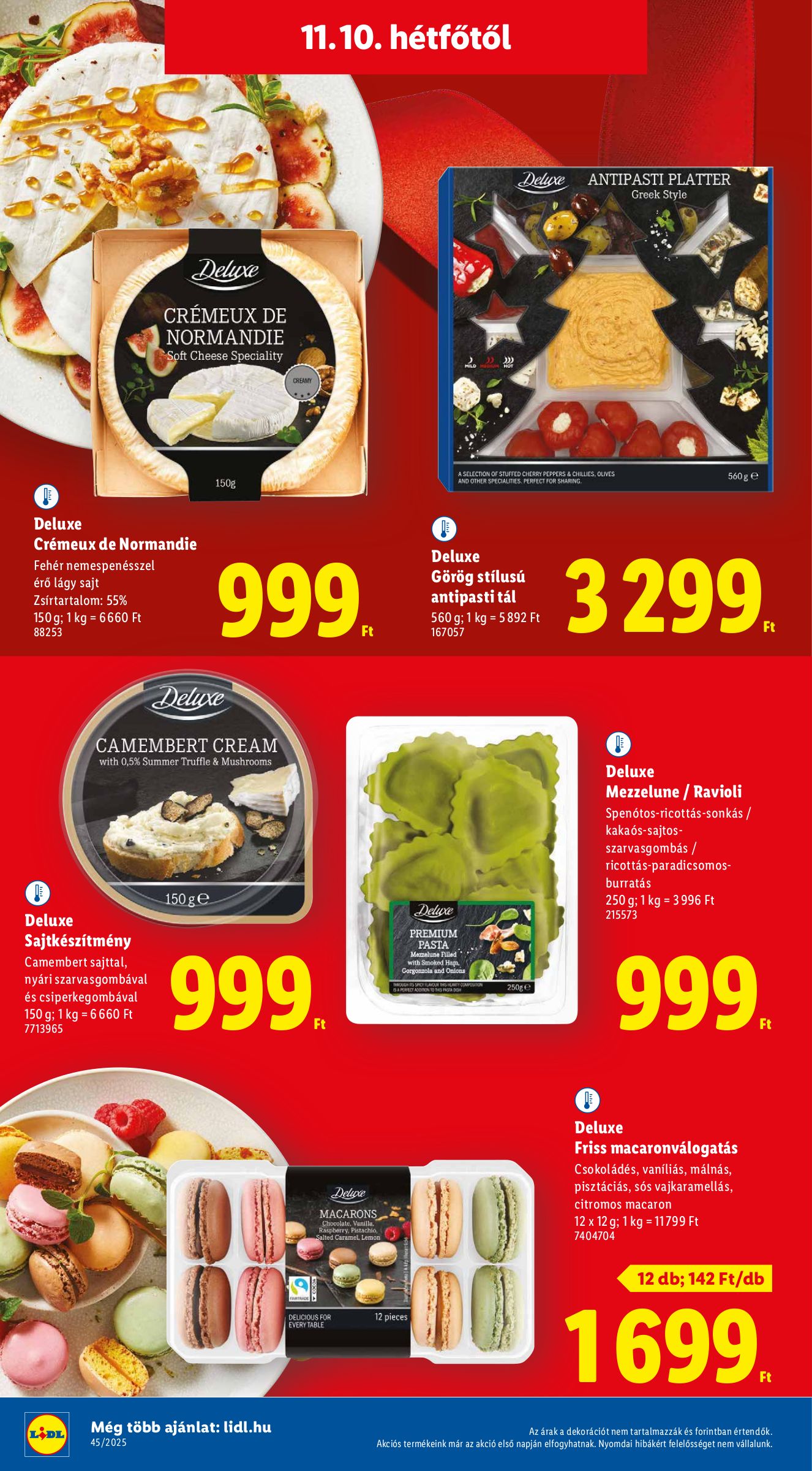 lidl - Lidl - Deluxe akciós újság, érvényes 11.10. - 12.28. - page: 16