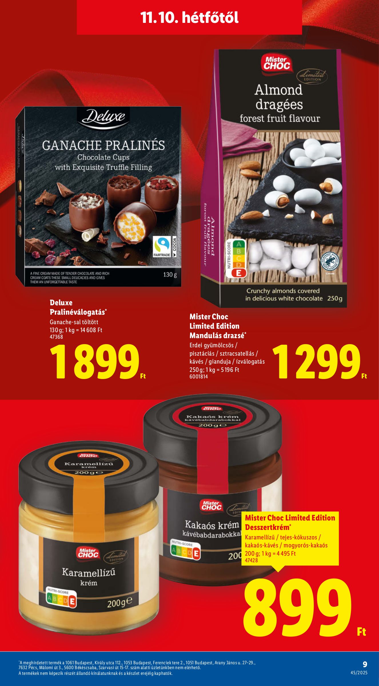 lidl - Lidl - Deluxe akciós újság, érvényes 11.10. - 12.28. - page: 9
