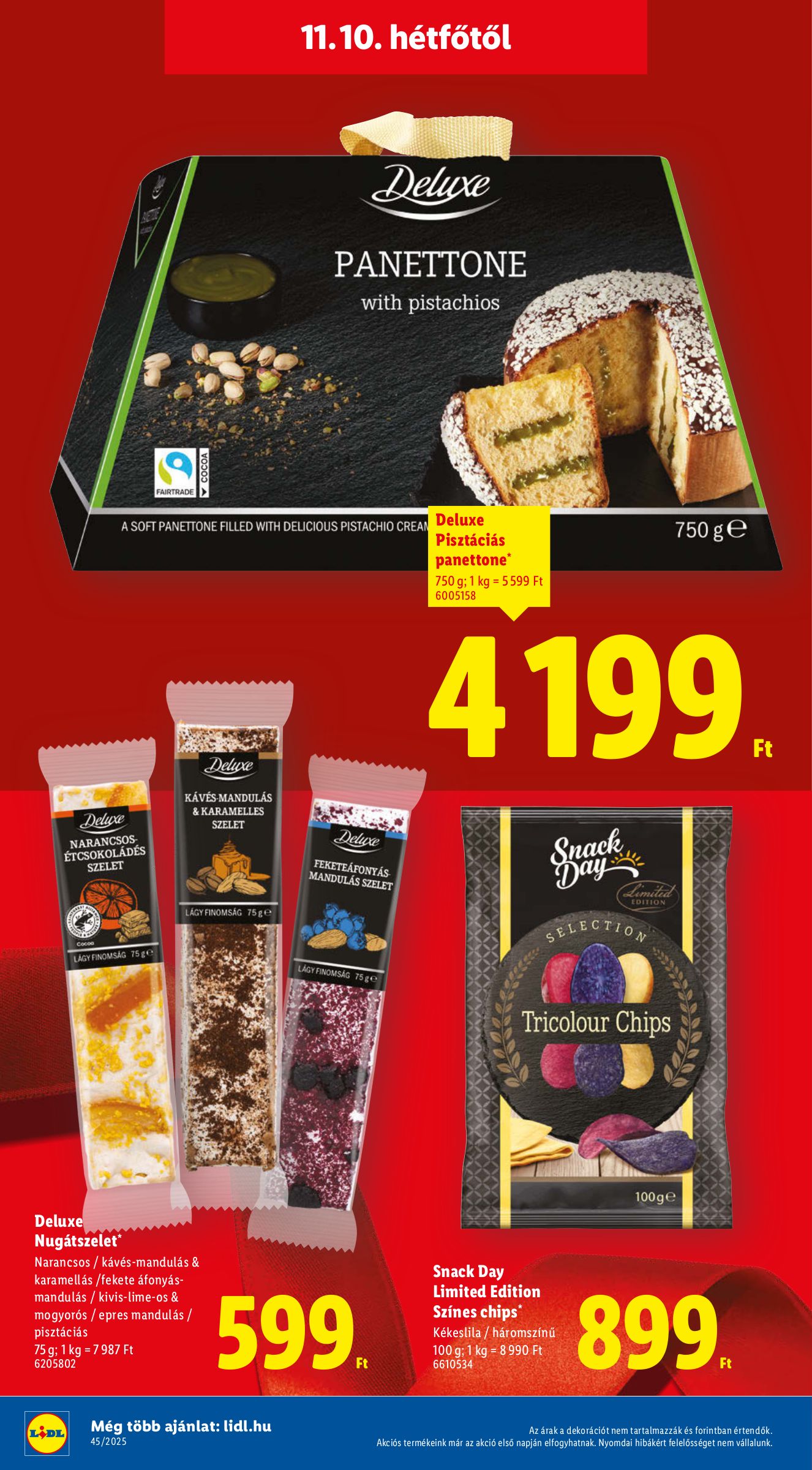 lidl - Lidl - Deluxe akciós újság, érvényes 11.10. - 12.28. - page: 10
