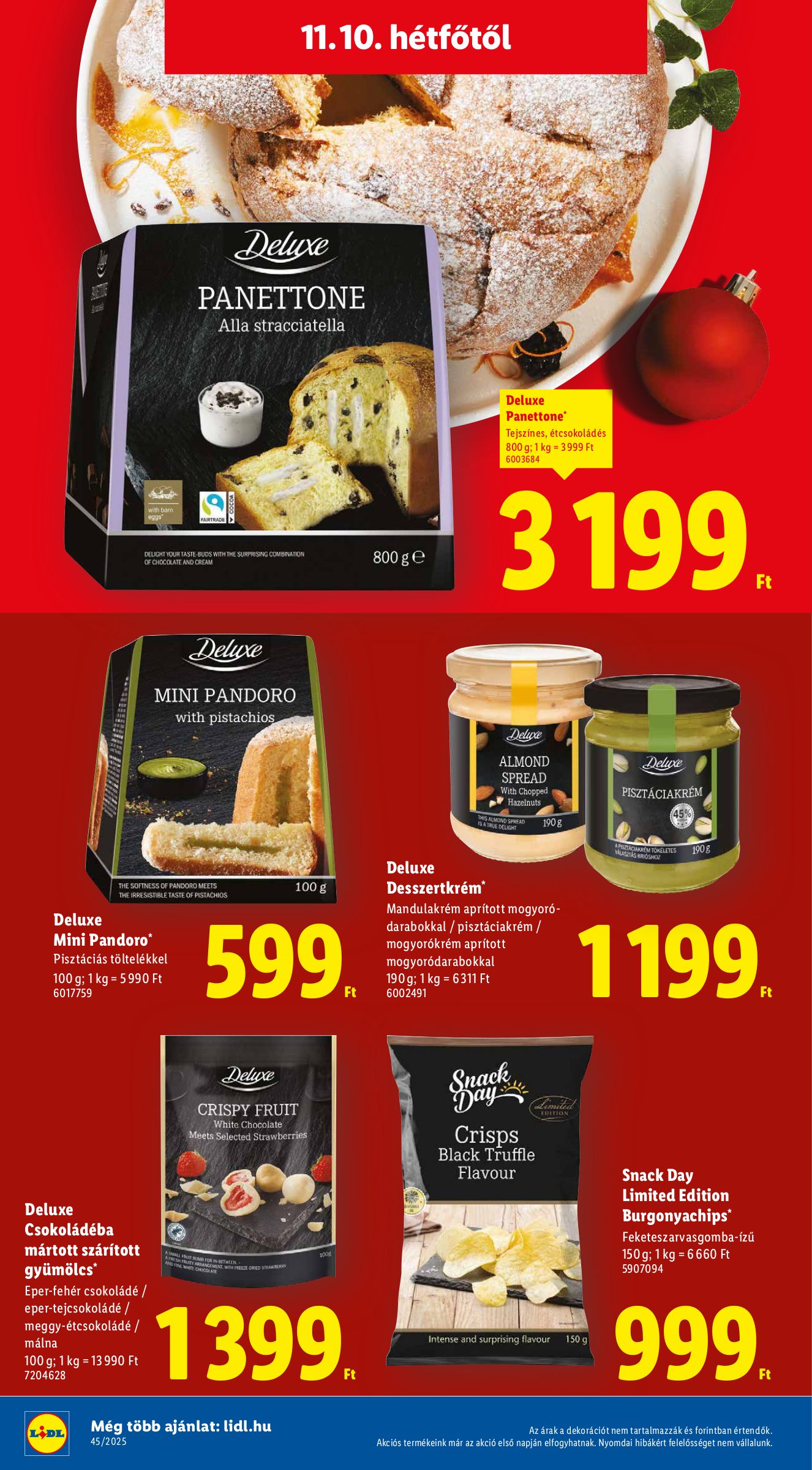 lidl - Lidl - Deluxe akciós újság, érvényes 11.10. - 12.28. - page: 18