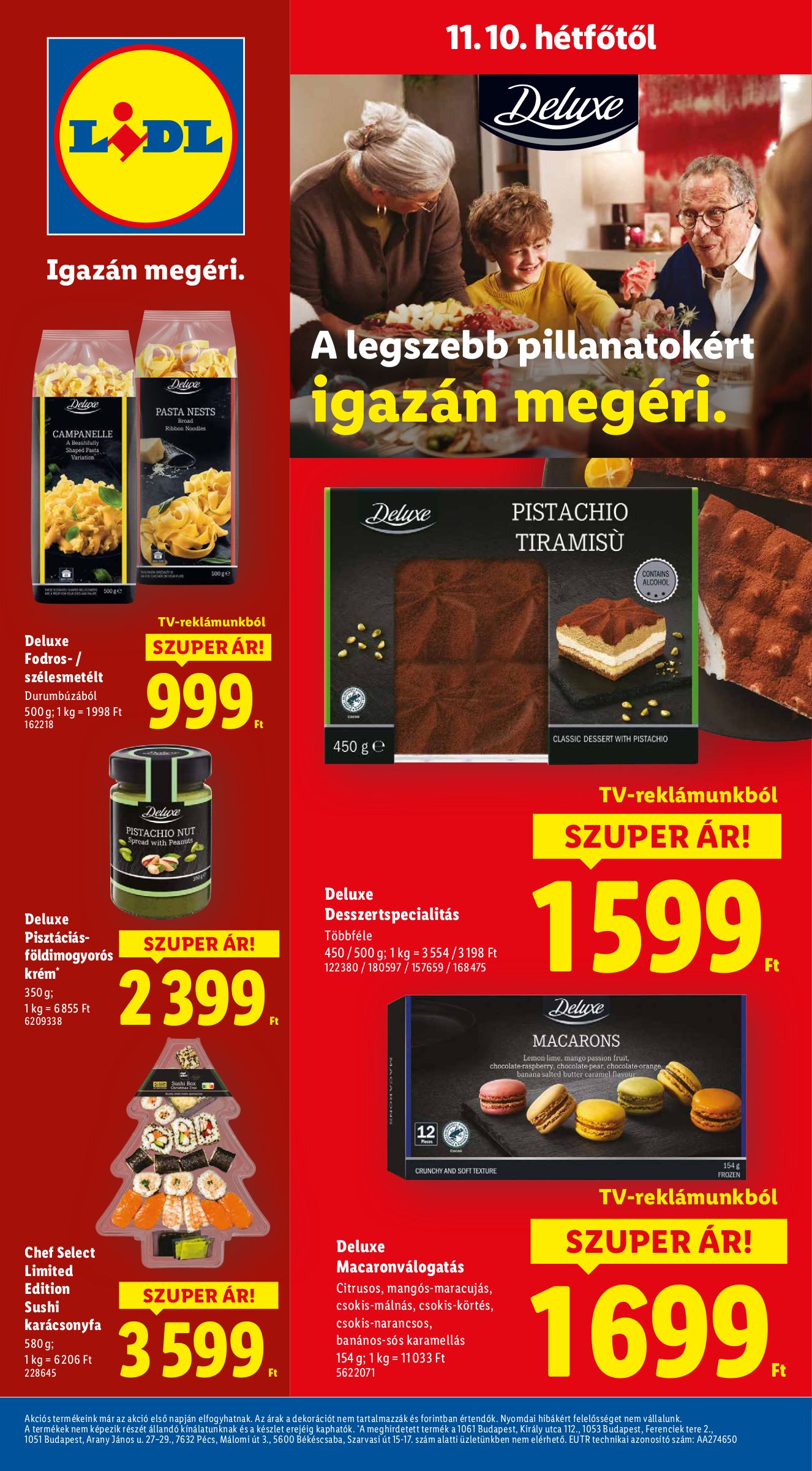 lidl - Lidl - Deluxe akciós újság, érvényes 11.10. - 12.28. - page: 22