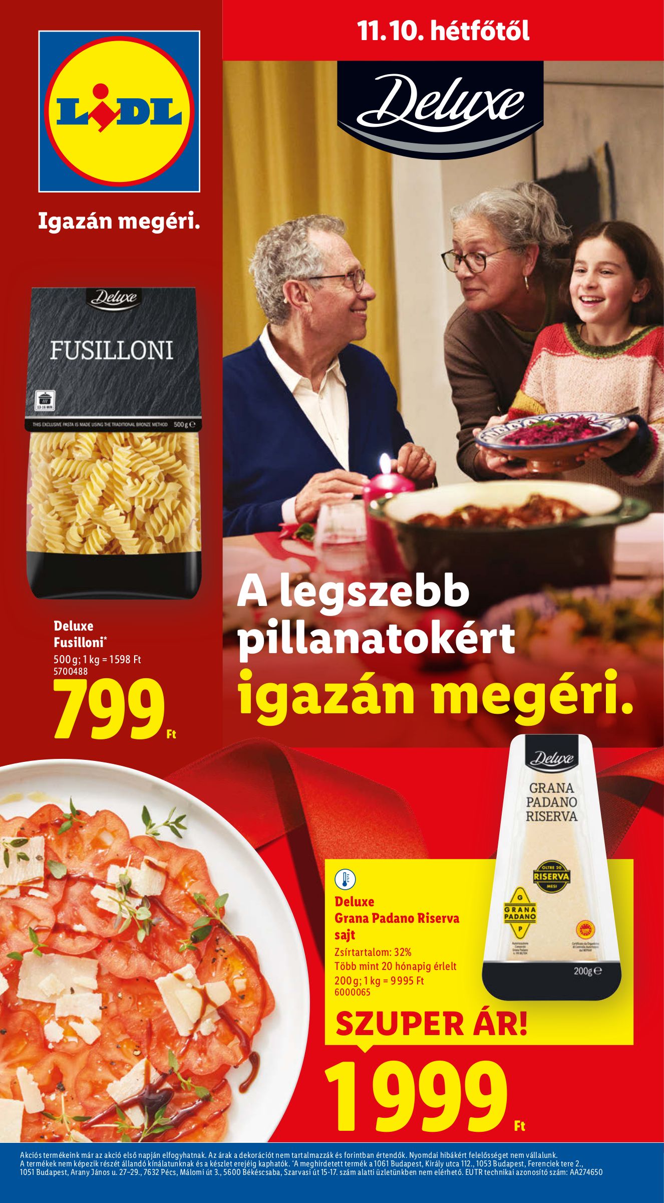 lidl - Lidl - Deluxe akciós újság, érvényes 11.10. - 12.28.