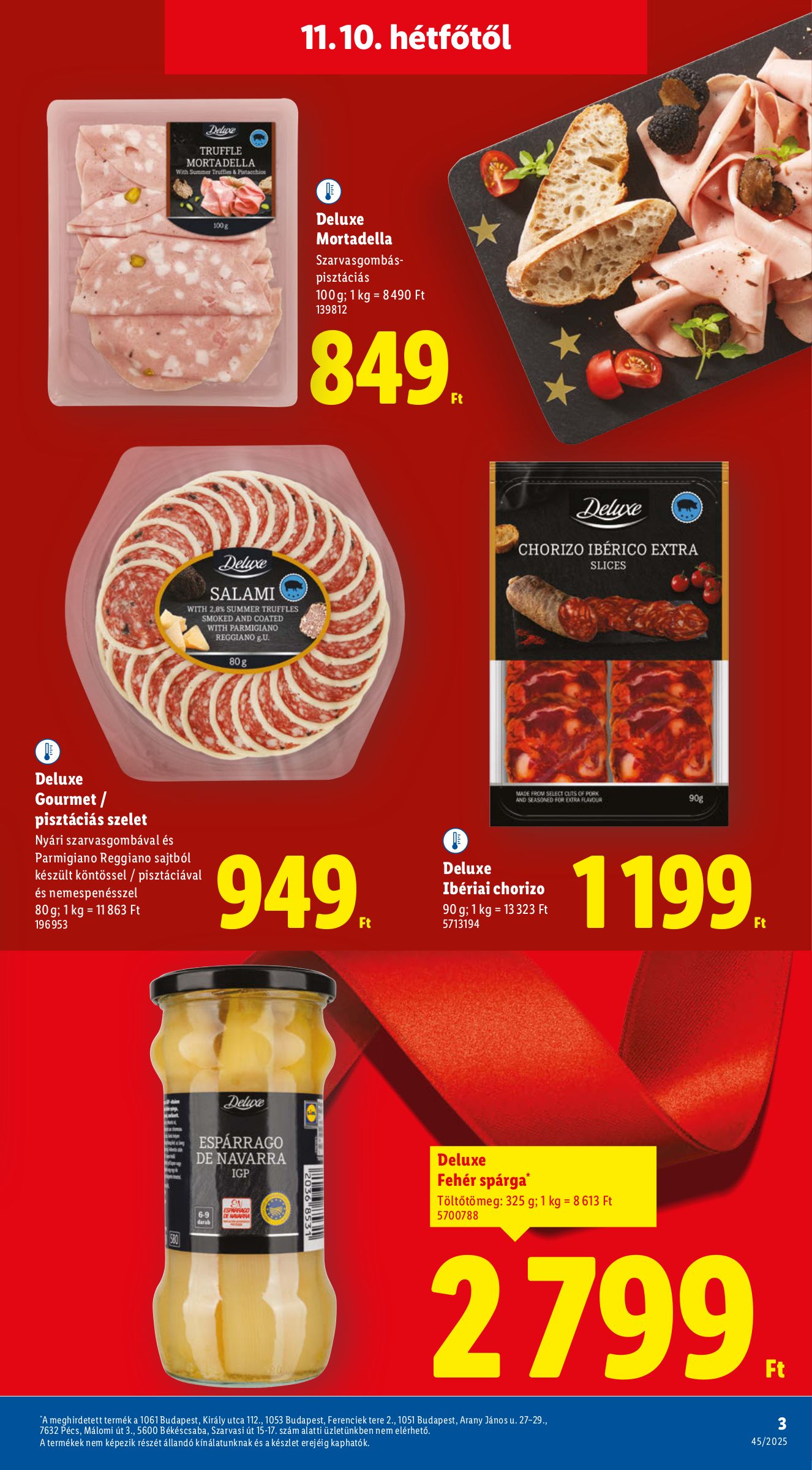 lidl - Lidl - Deluxe akciós újság, érvényes 11.10. - 12.28. - page: 3