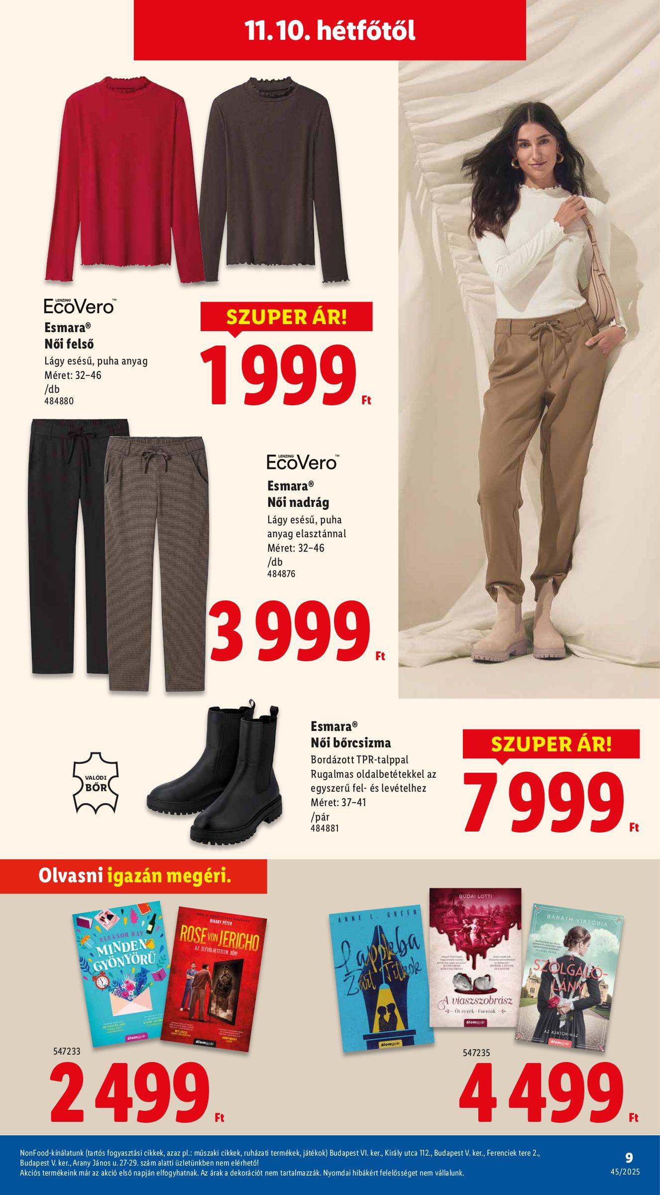 lidl - Lidl - Nonfood akciós újság, érvényes 11.06. - 11.12. - page: 9