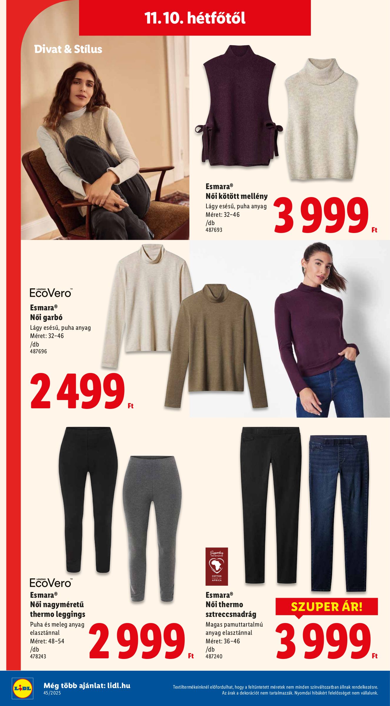 lidl - Lidl - Nonfood akciós újság, érvényes 11.06. - 11.12. - page: 10