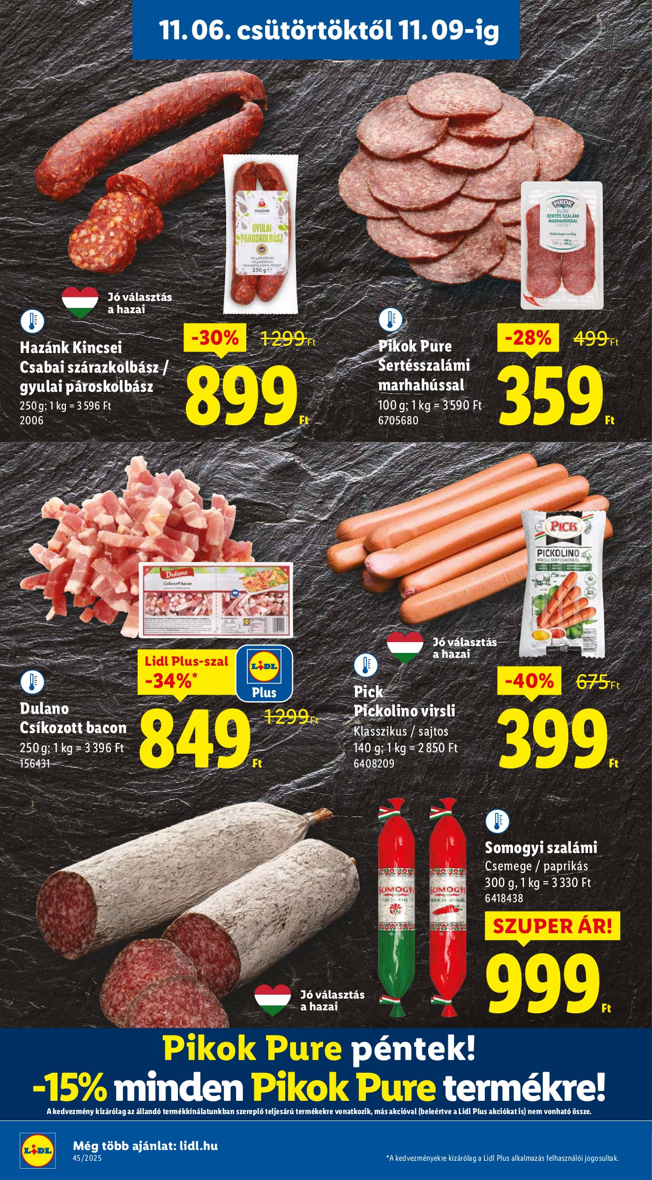 lidl - Lidl akciós újság, érvényes 11.06. - 11.12. - page: 8 lidl - Lidl akciós újság, érvényes 11.06. - 11.12. - page: 8