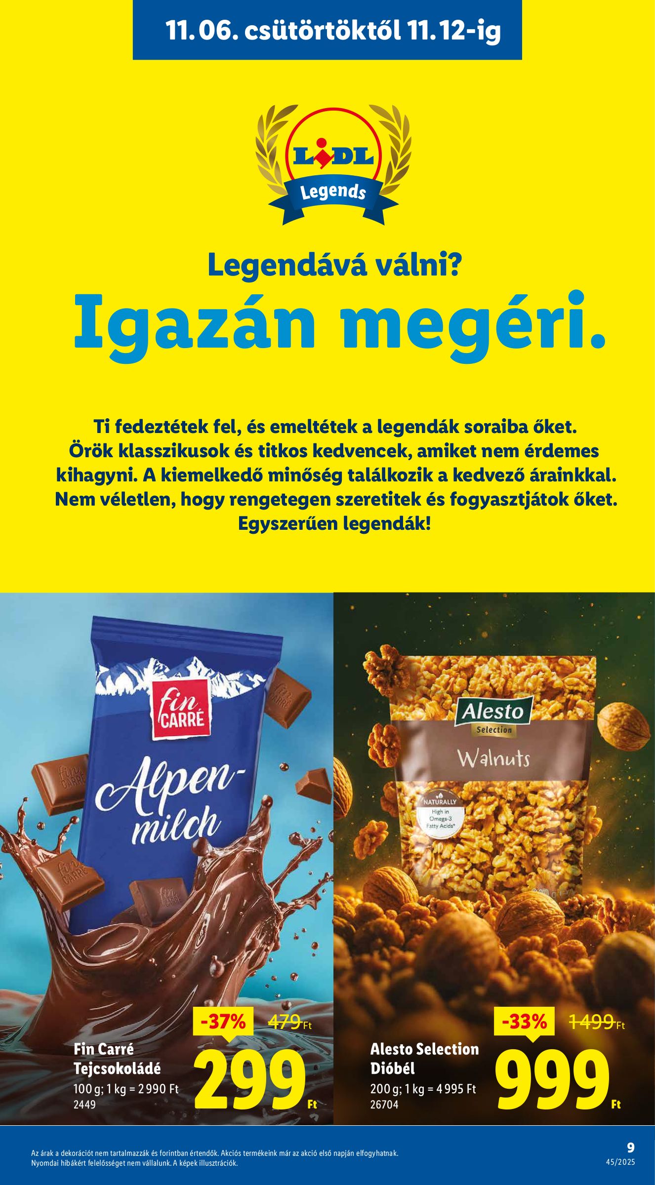 lidl - Lidl akciós újság, érvényes 11.06. - 11.12. - page: 9 lidl - Lidl akciós újság, érvényes 11.06. - 11.12. - page: 9