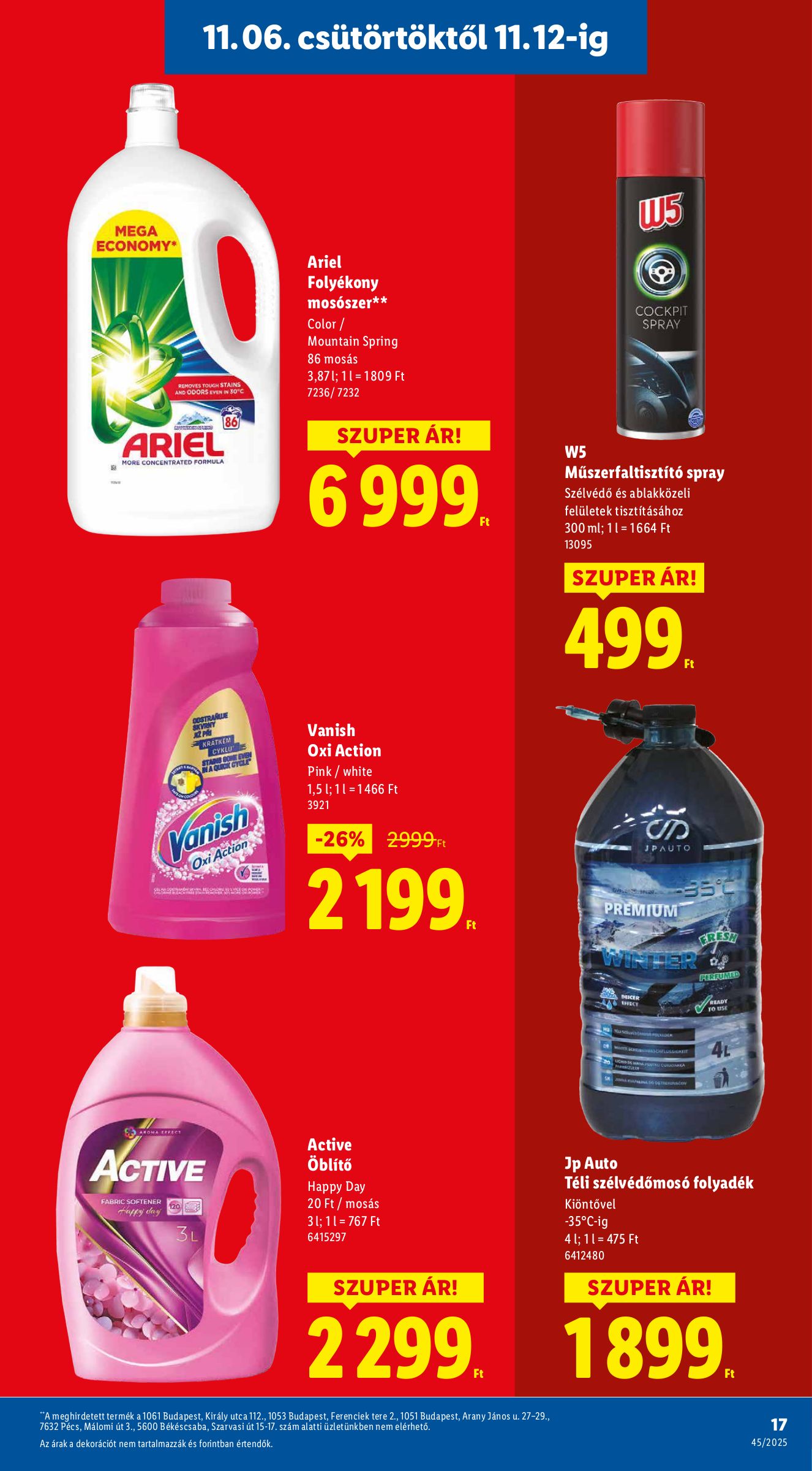 lidl - Lidl akciós újság, érvényes 11.06. - 11.12. - page: 17 lidl - Lidl akciós újság, érvényes 11.06. - 11.12. - page: 17