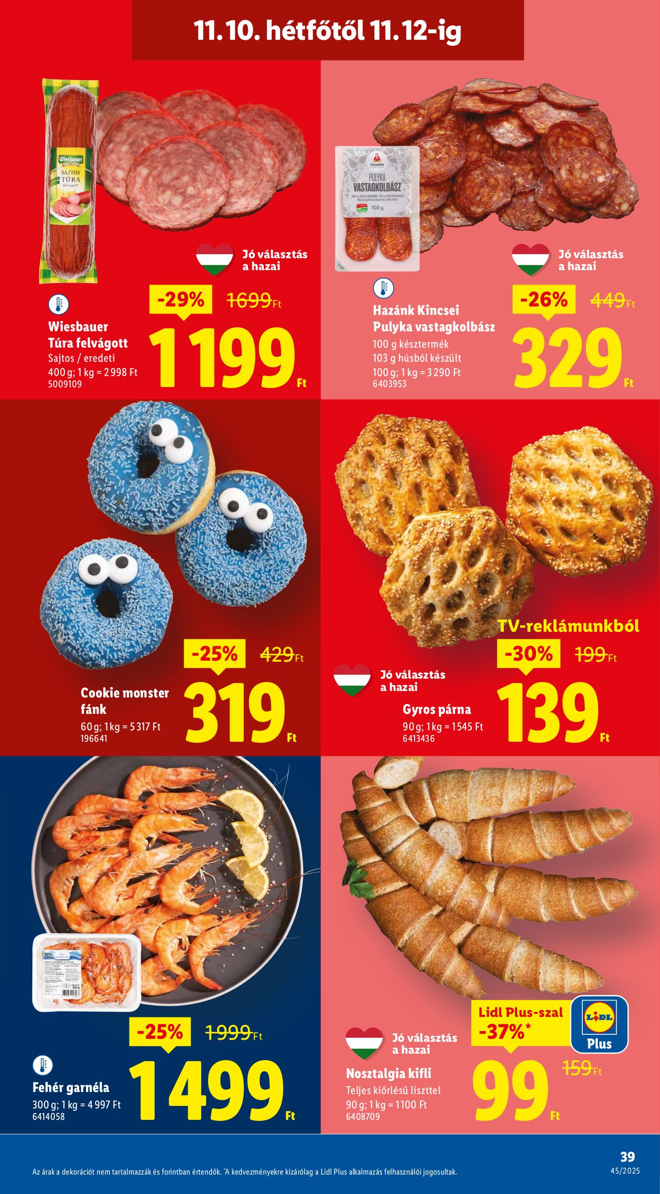 lidl - Lidl akciós újság, érvényes 11.06. - 11.12. - page: 39 lidl - Lidl akciós újság, érvényes 11.06. - 11.12. - page: 39
