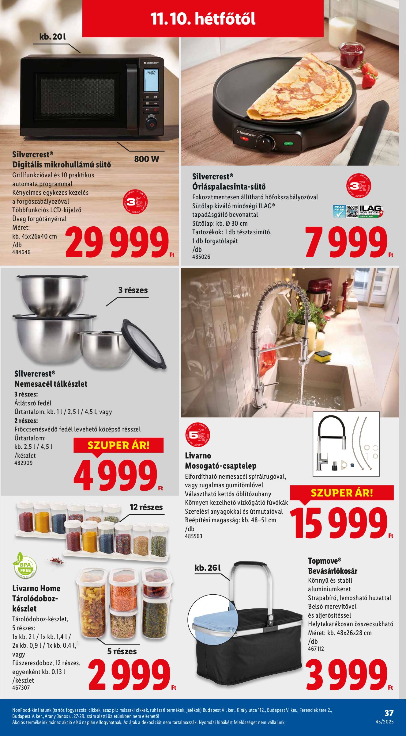 lidl - Lidl akciós újság, érvényes 11.06. - 11.12. - page: 37 lidl - Lidl akciós újság, érvényes 11.06. - 11.12. - page: 37