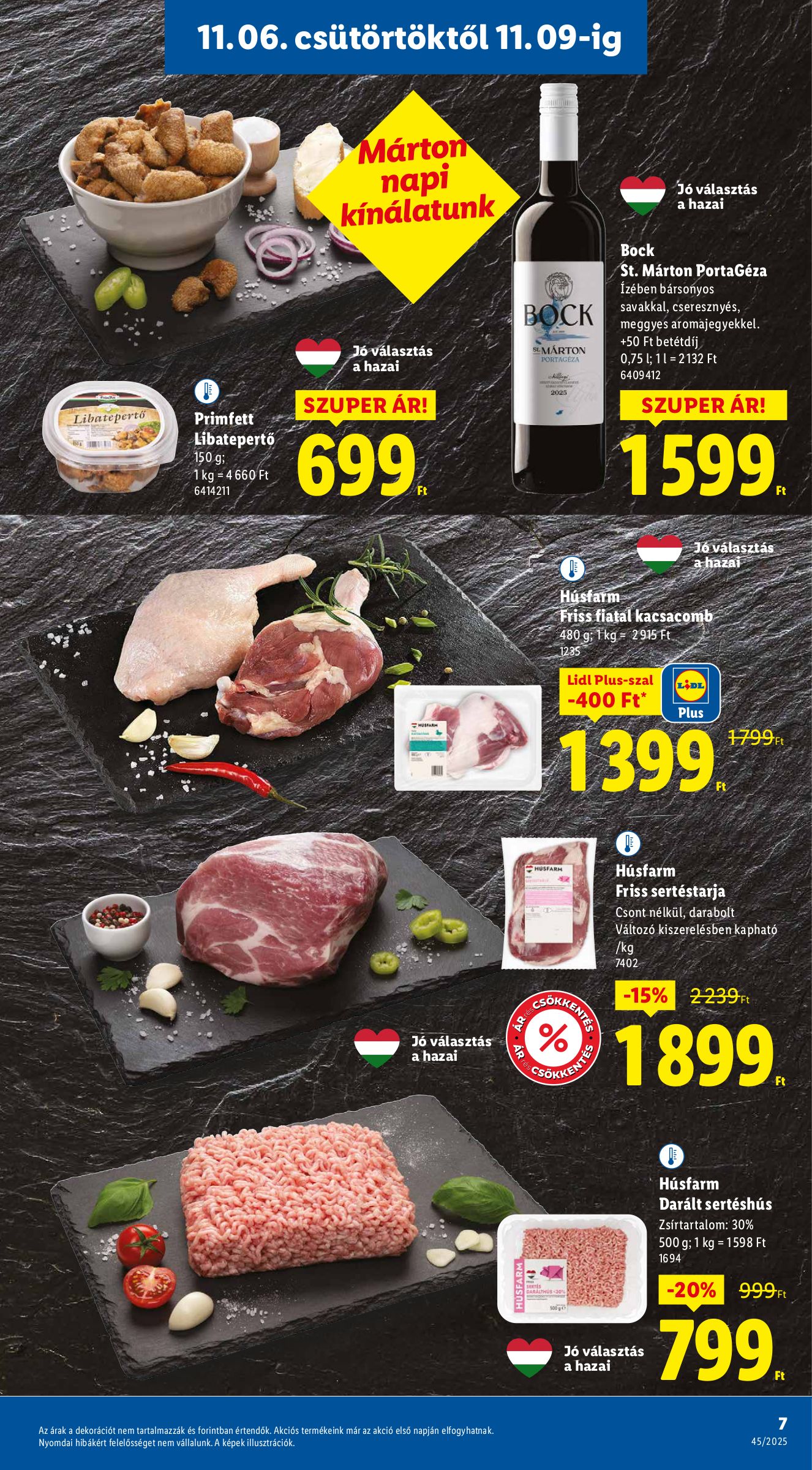 lidl - Lidl akciós újság, érvényes 11.06. - 11.12. - page: 7 lidl - Lidl akciós újság, érvényes 11.06. - 11.12. - page: 7