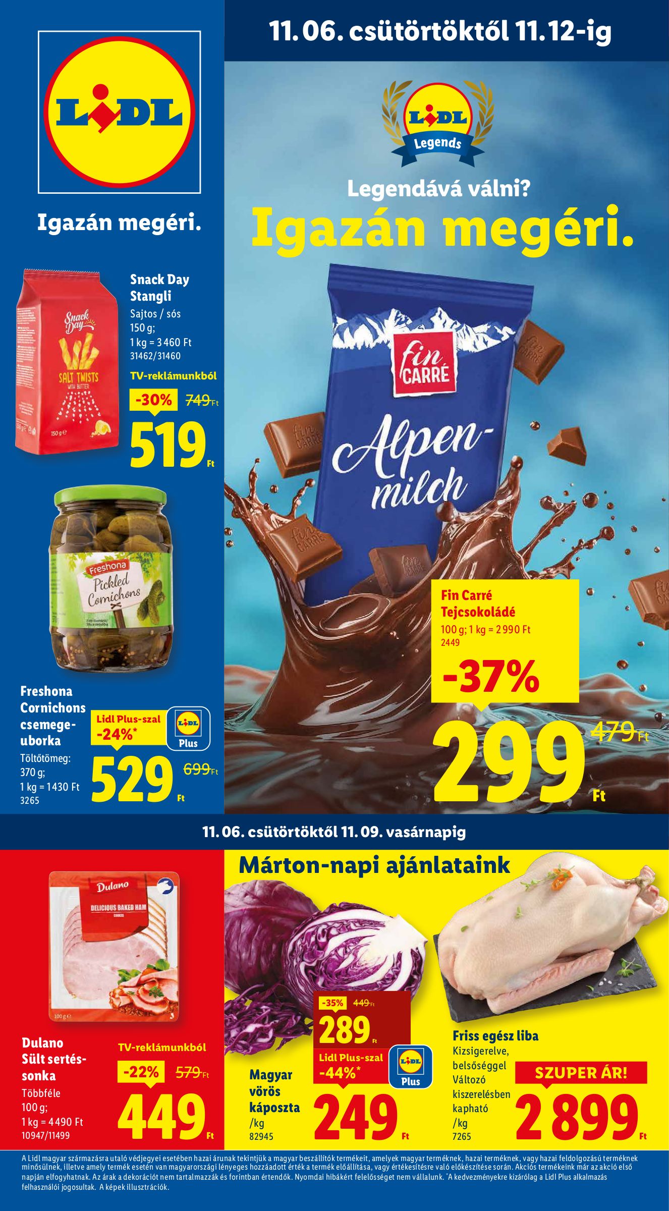 lidl - Lidl akciós újság, érvényes 11.06. - 11.12.