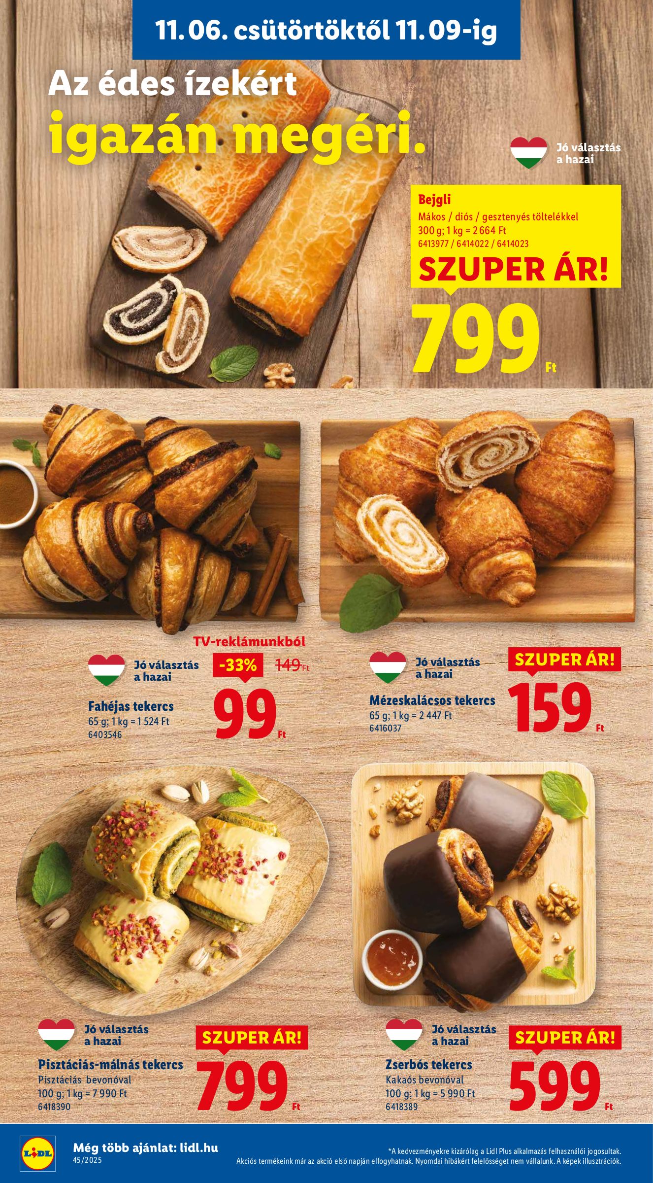 lidl - Lidl akciós újság, érvényes 11.06. - 11.12. - page: 4 lidl - Lidl akciós újság, érvényes 11.06. - 11.12. - page: 4