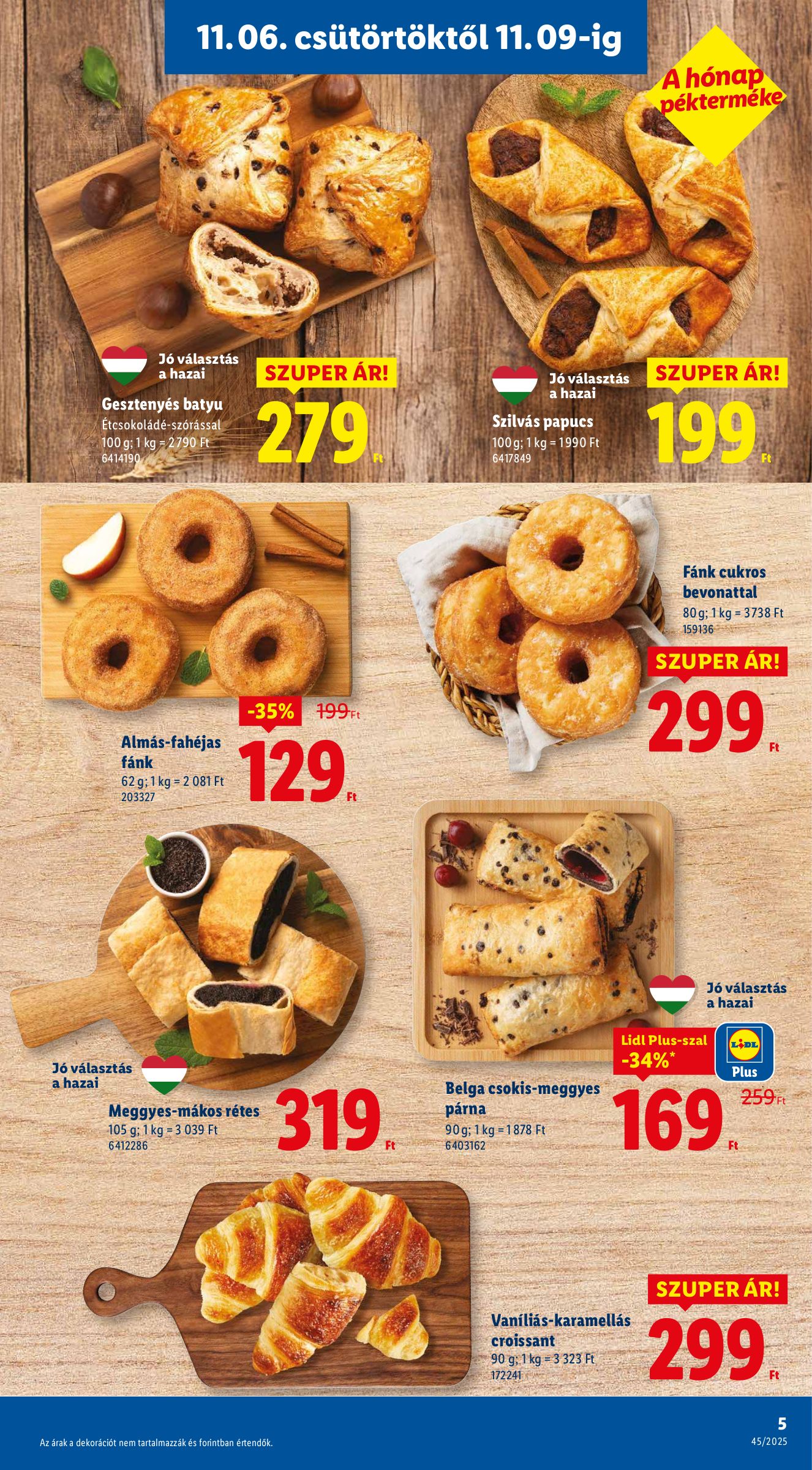 lidl - Lidl akciós újság, érvényes 11.06. - 11.12. - page: 5 lidl - Lidl akciós újság, érvényes 11.06. - 11.12. - page: 5