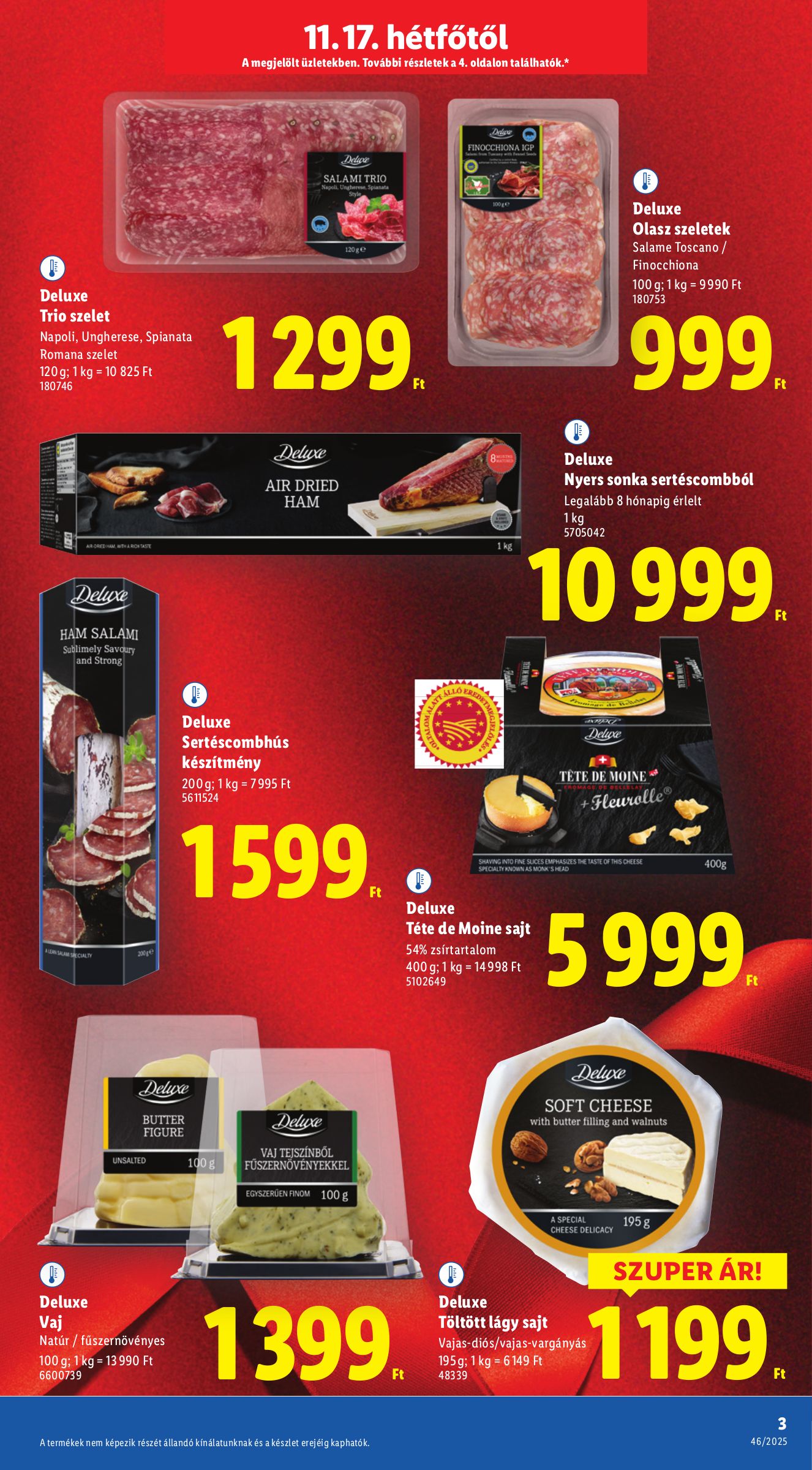lidl - Lidl - Regionális Deluxe katalógus akciós újság, érvényes 11.17. - 12.28. - page: 3