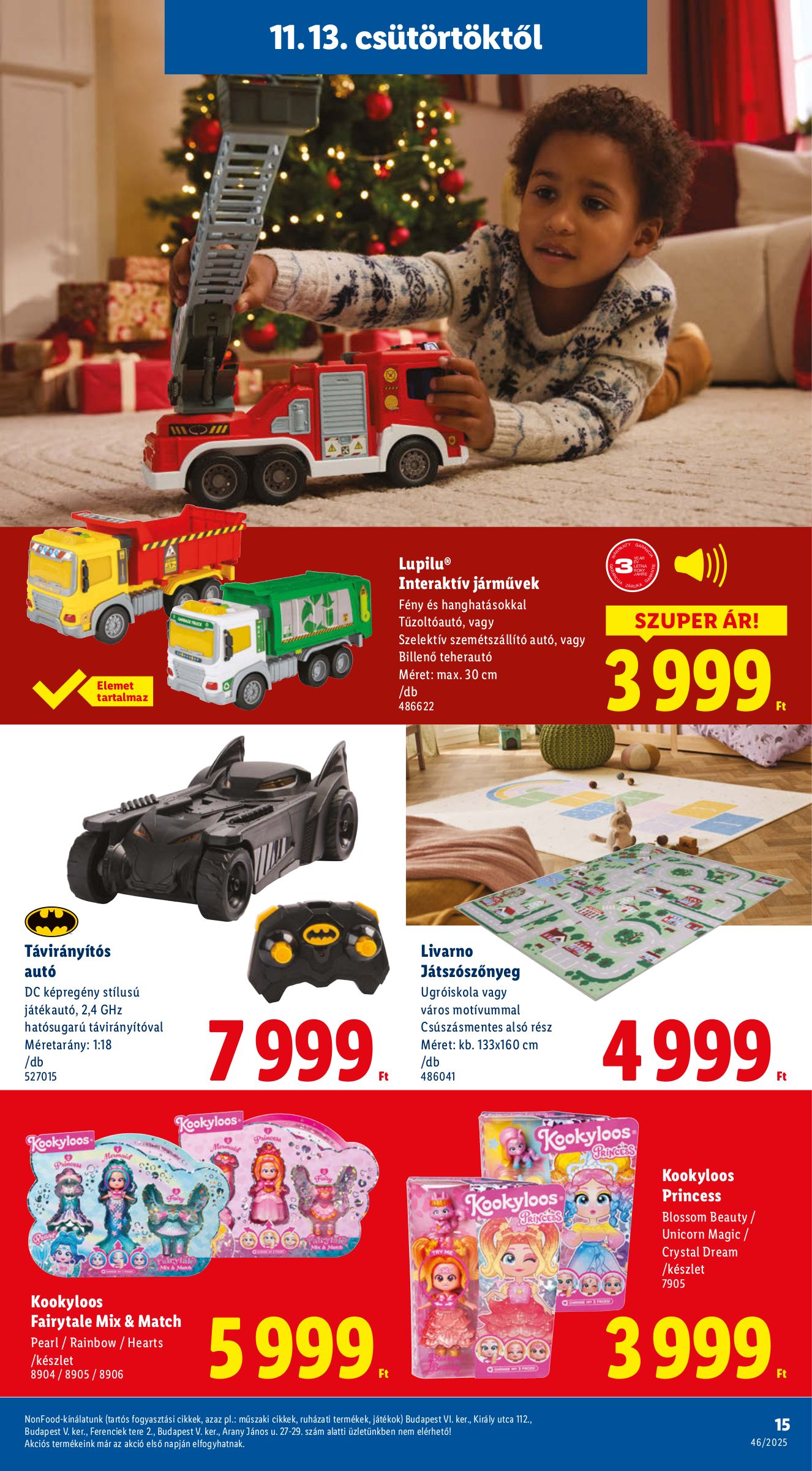 lidl - Lidl - Igazán megéri akciós újság, érvényes 11.13. - 12.28. - page: 15