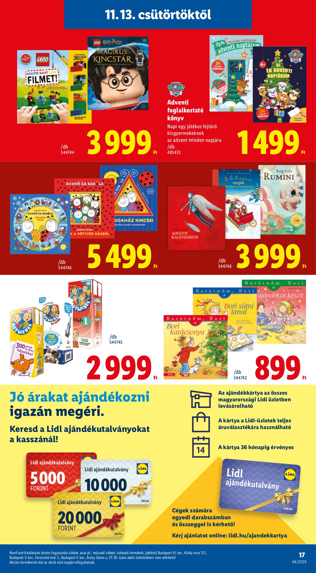 lidl - Lidl - Igazán megéri akciós újság, érvényes 11.13. - 12.28. - page: 17