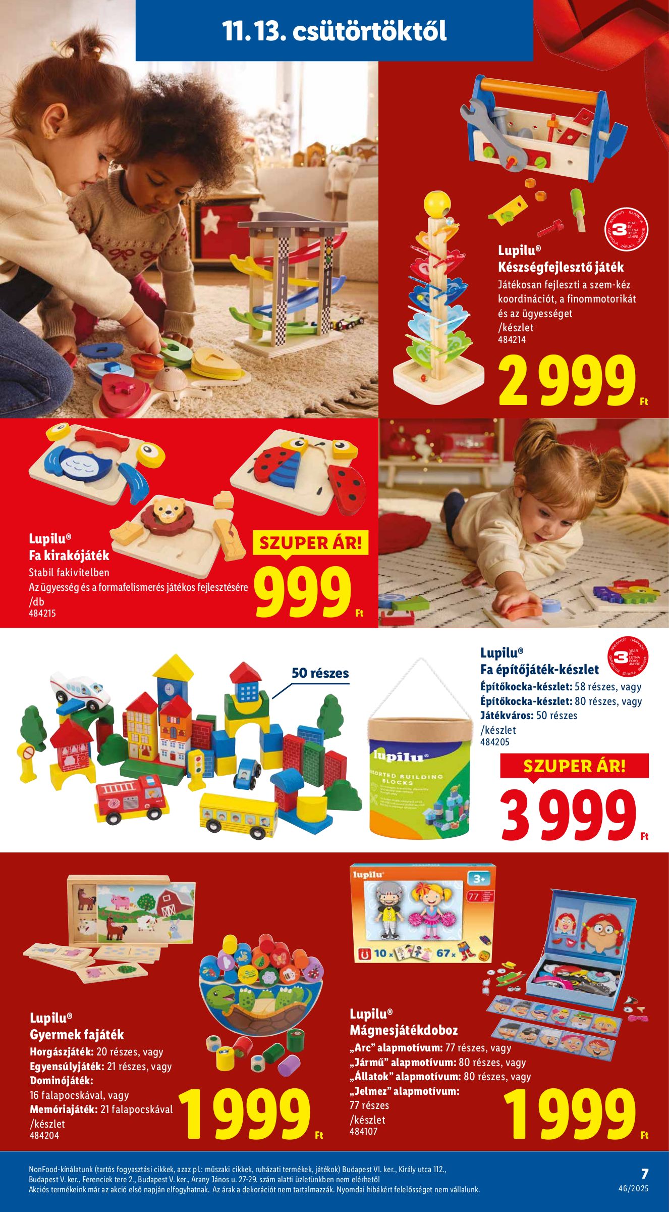 lidl - Lidl - Igazán megéri akciós újság, érvényes 11.13. - 12.28. - page: 7