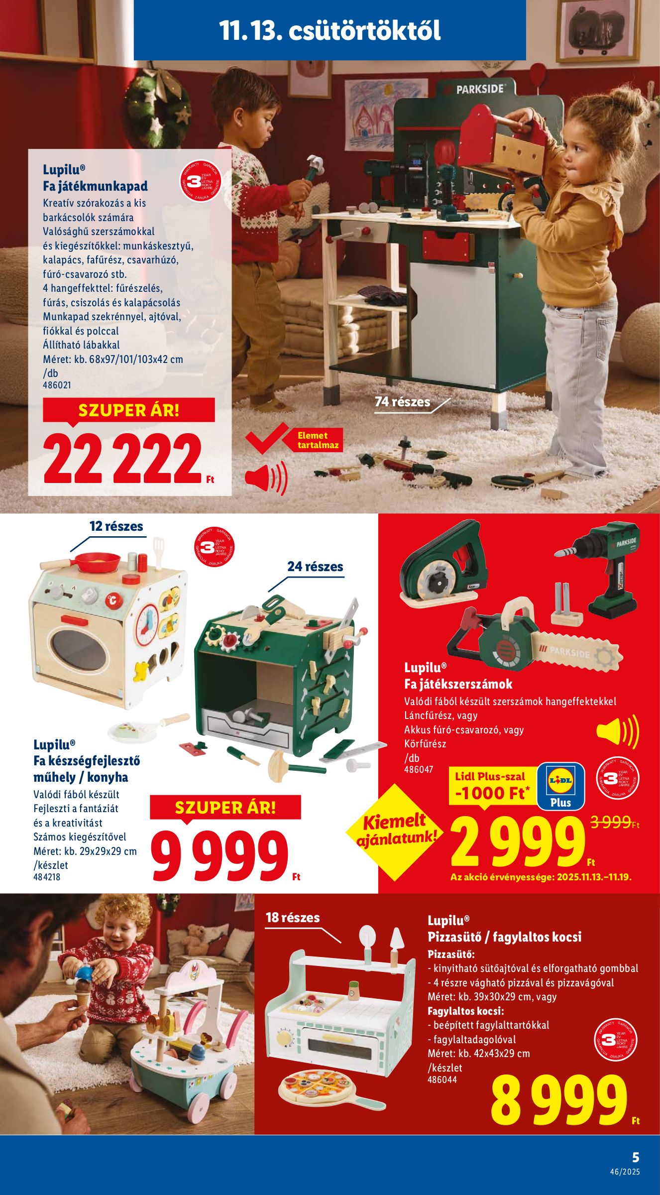 lidl - Lidl - Igazán megéri akciós újság, érvényes 11.13. - 12.28. - page: 5