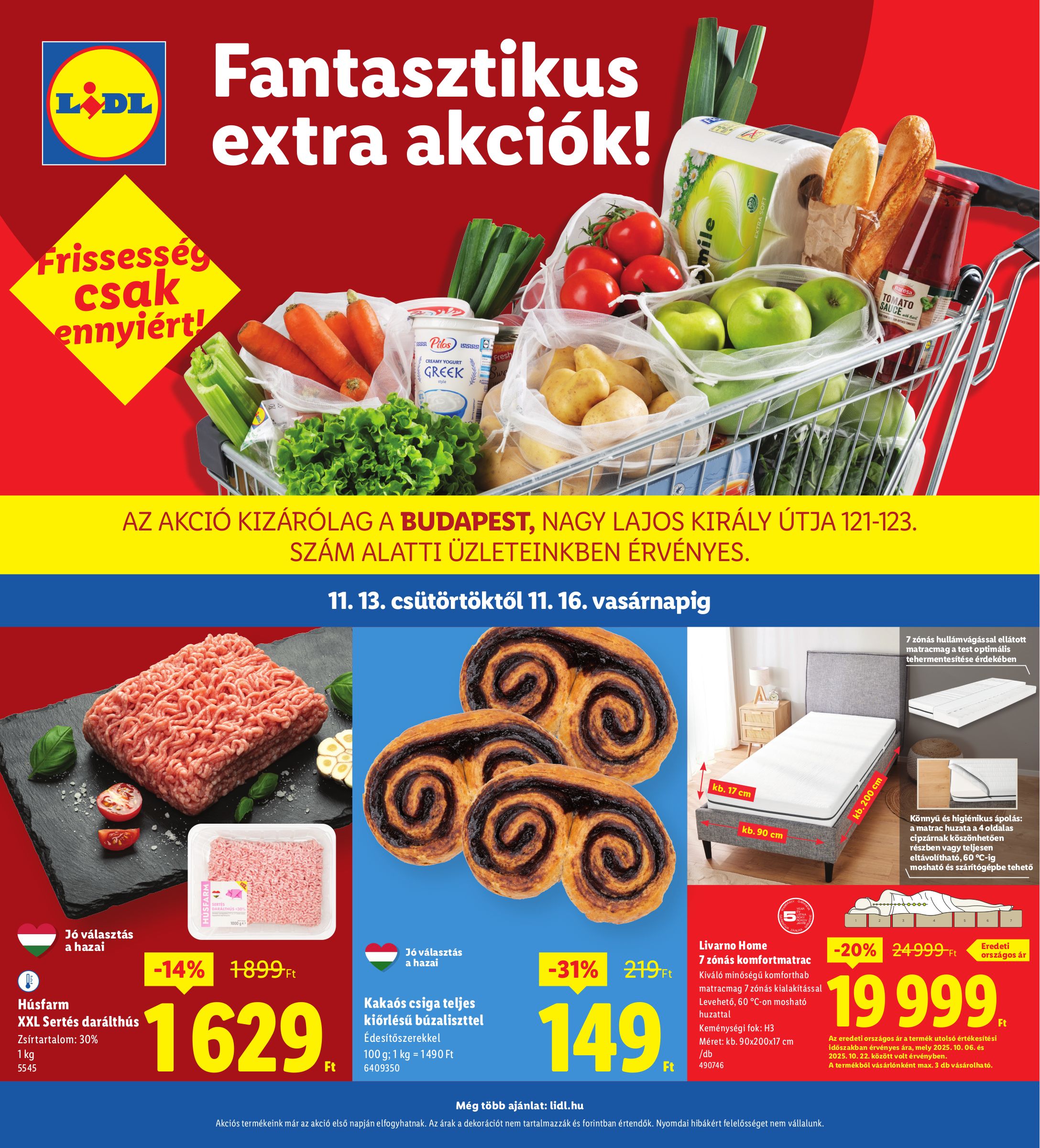 lidl - Lidl - Budapest akciós újság, érvényes 11.13. - 11.16.