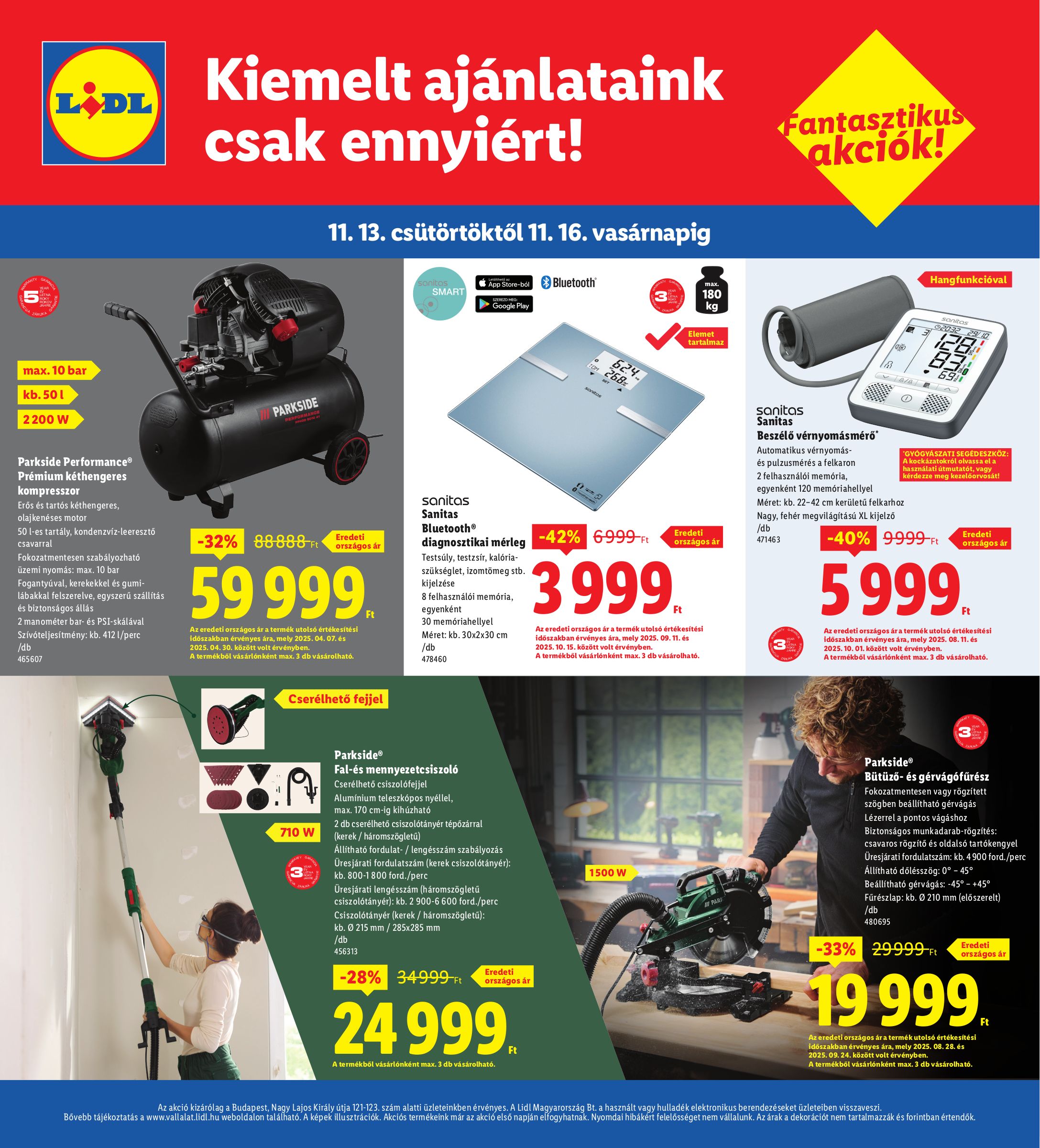 lidl - Lidl - Budapest akciós újság, érvényes 11.13. - 11.16. - page: 4