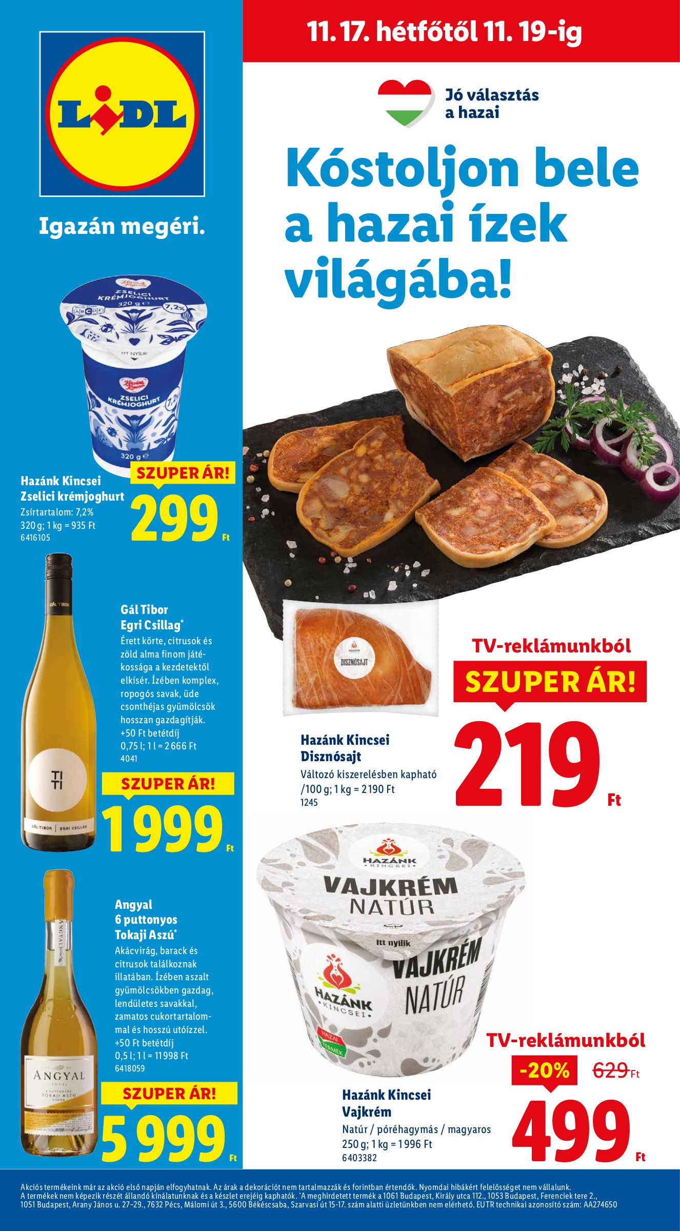 lidl - Lidl akciós újság, érvényes 11.13. - 11.19. - page: 52