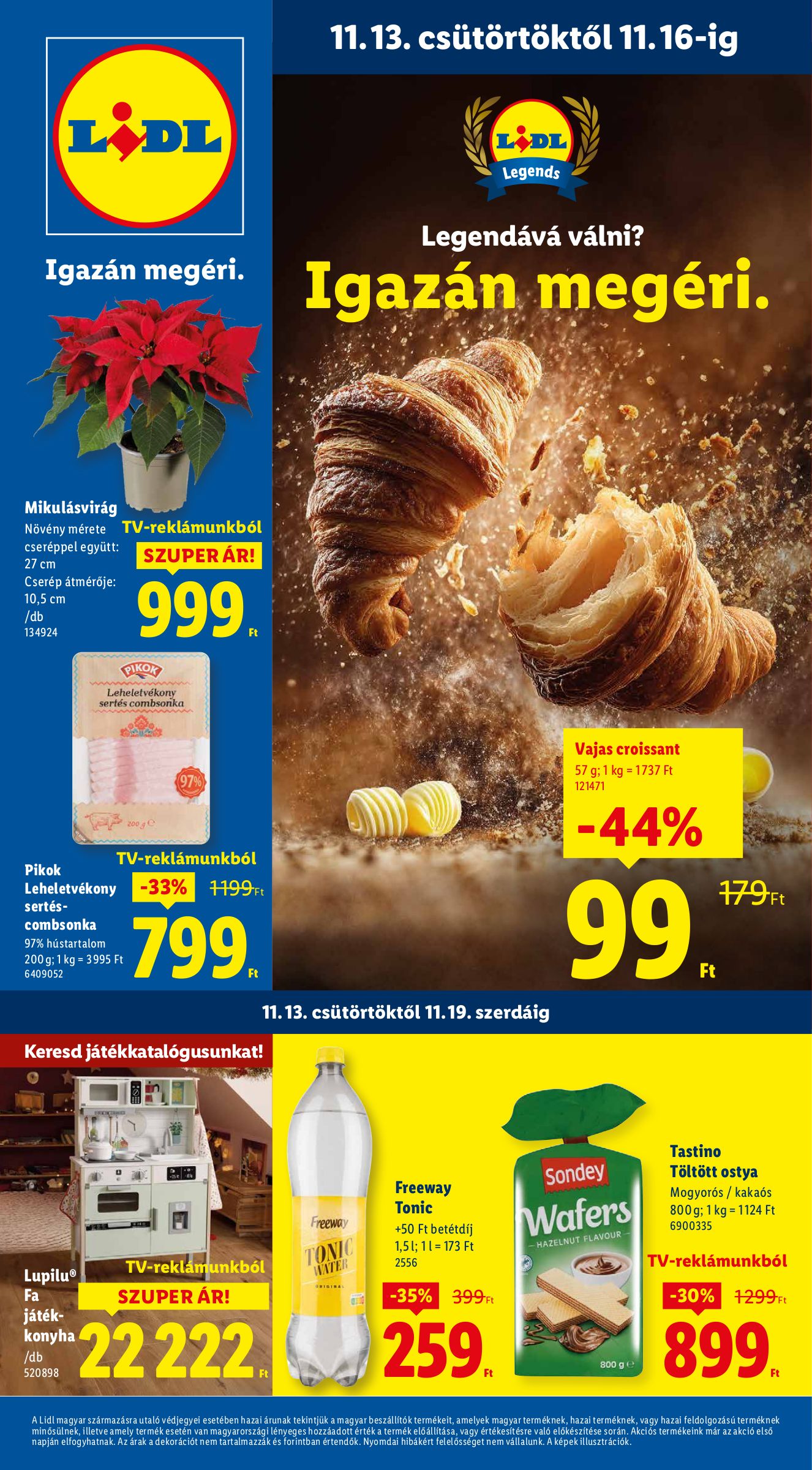 lidl - Lidl akciós újság, érvényes 11.13. - 11.19.