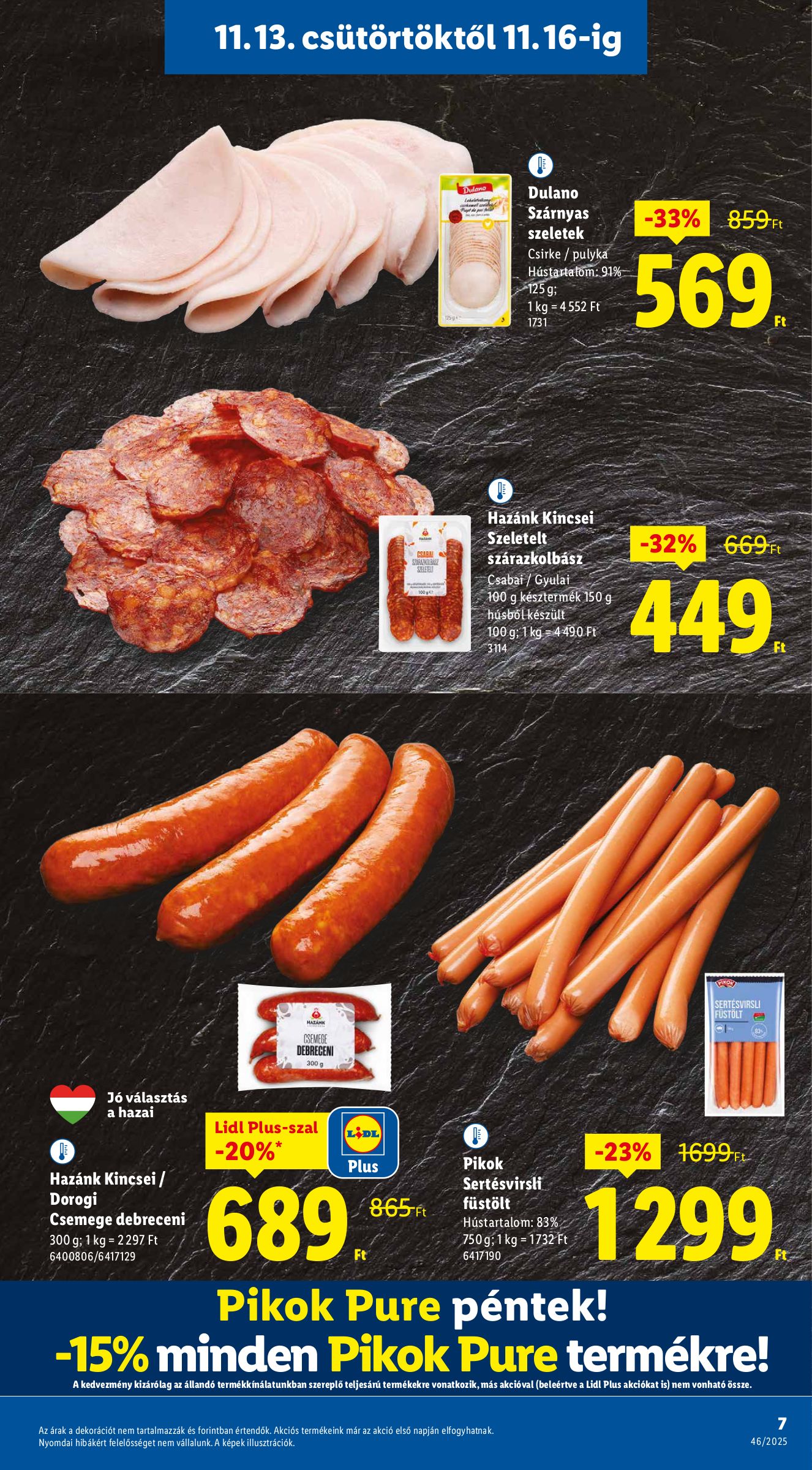 lidl - Lidl akciós újság, érvényes 11.13. - 11.19. - page: 7