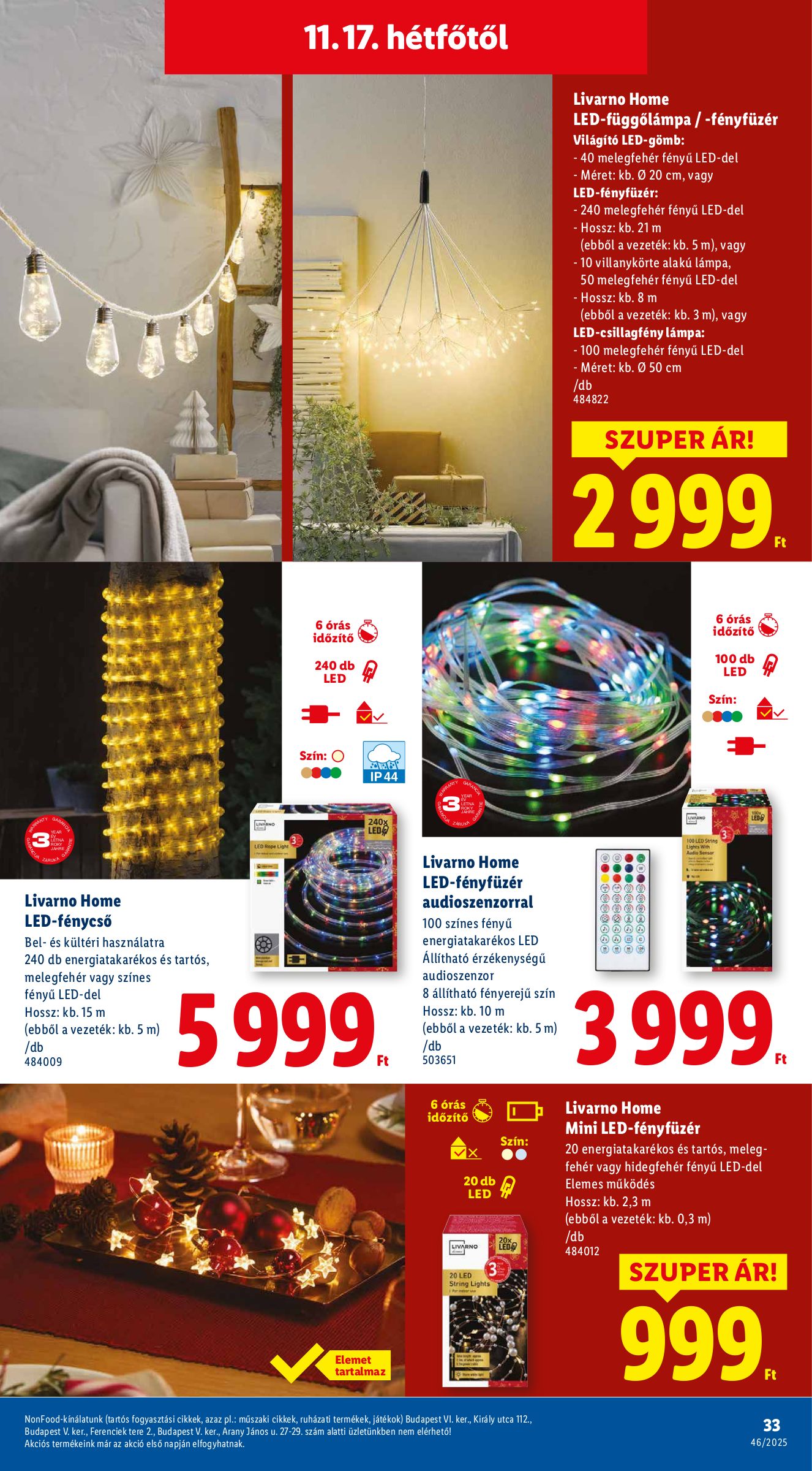 lidl - Lidl akciós újság, érvényes 11.13. - 11.19. - page: 33