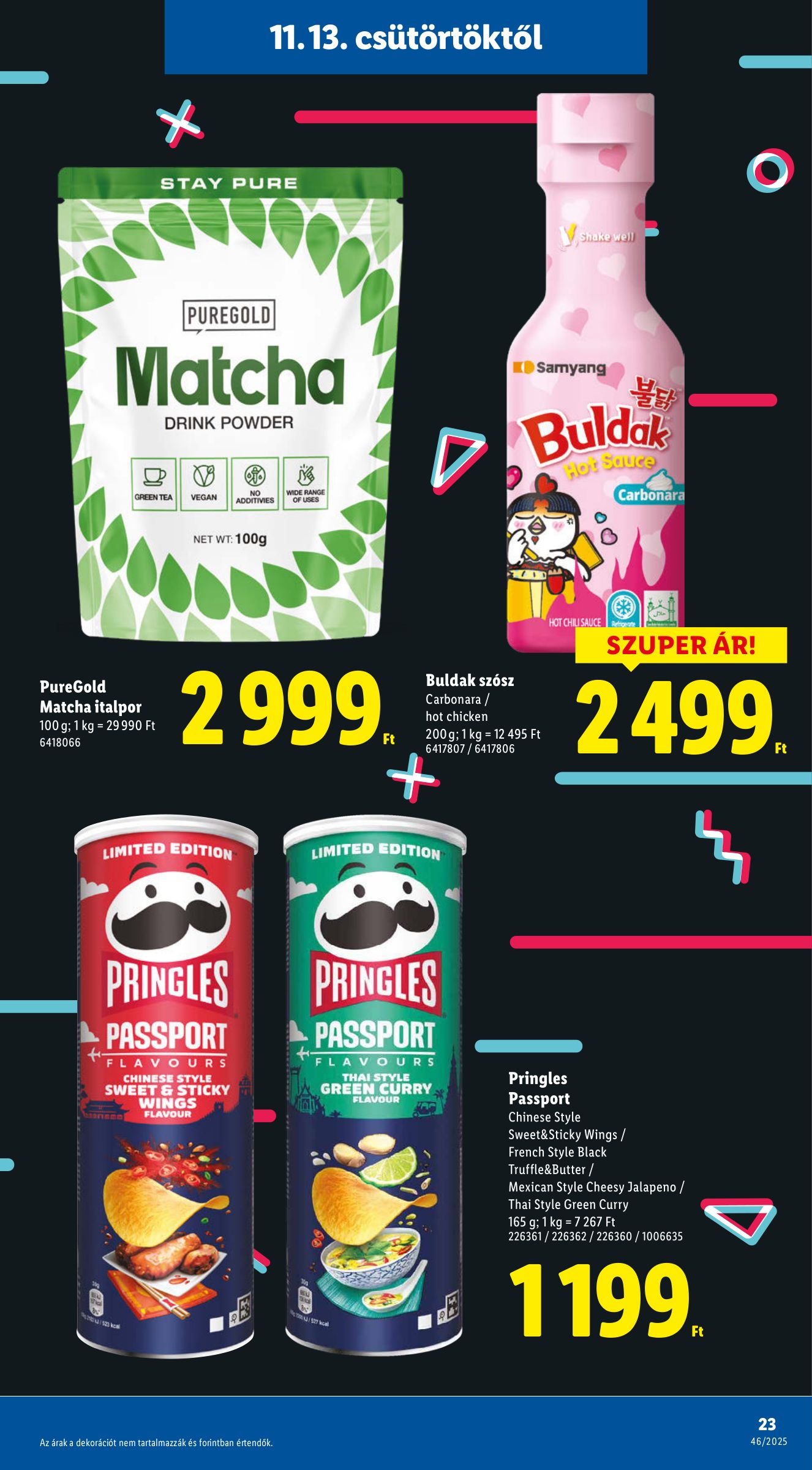 lidl - Lidl akciós újság, érvényes 11.13. - 11.19. - page: 23