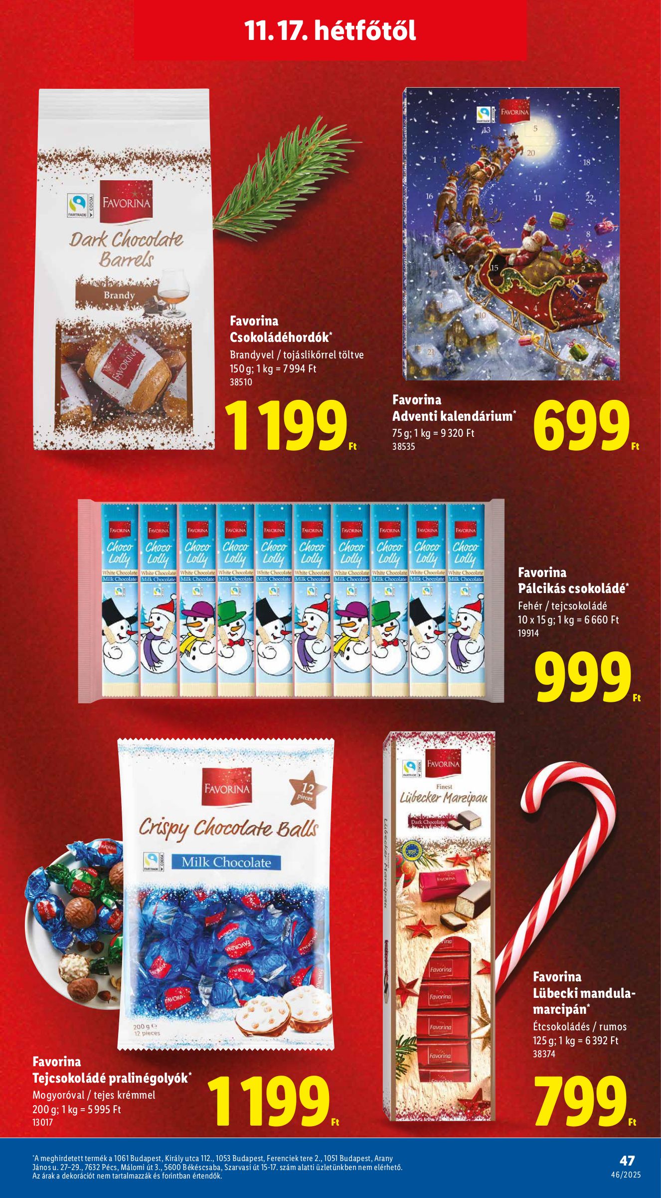 lidl - Lidl akciós újság, érvényes 11.13. - 11.19. - page: 47