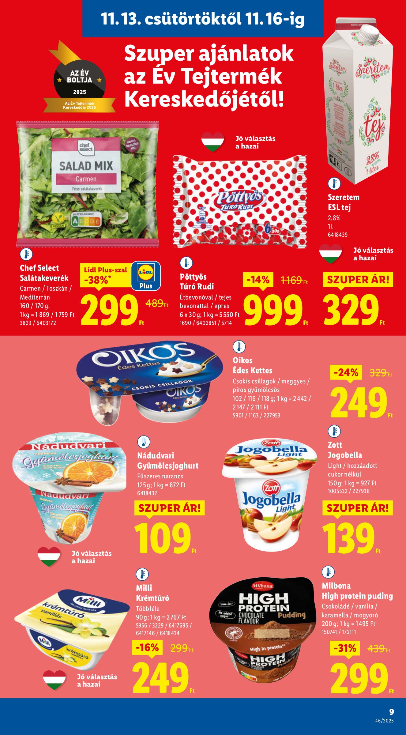 lidl - Lidl akciós újság, érvényes 11.13. - 11.19. - page: 9