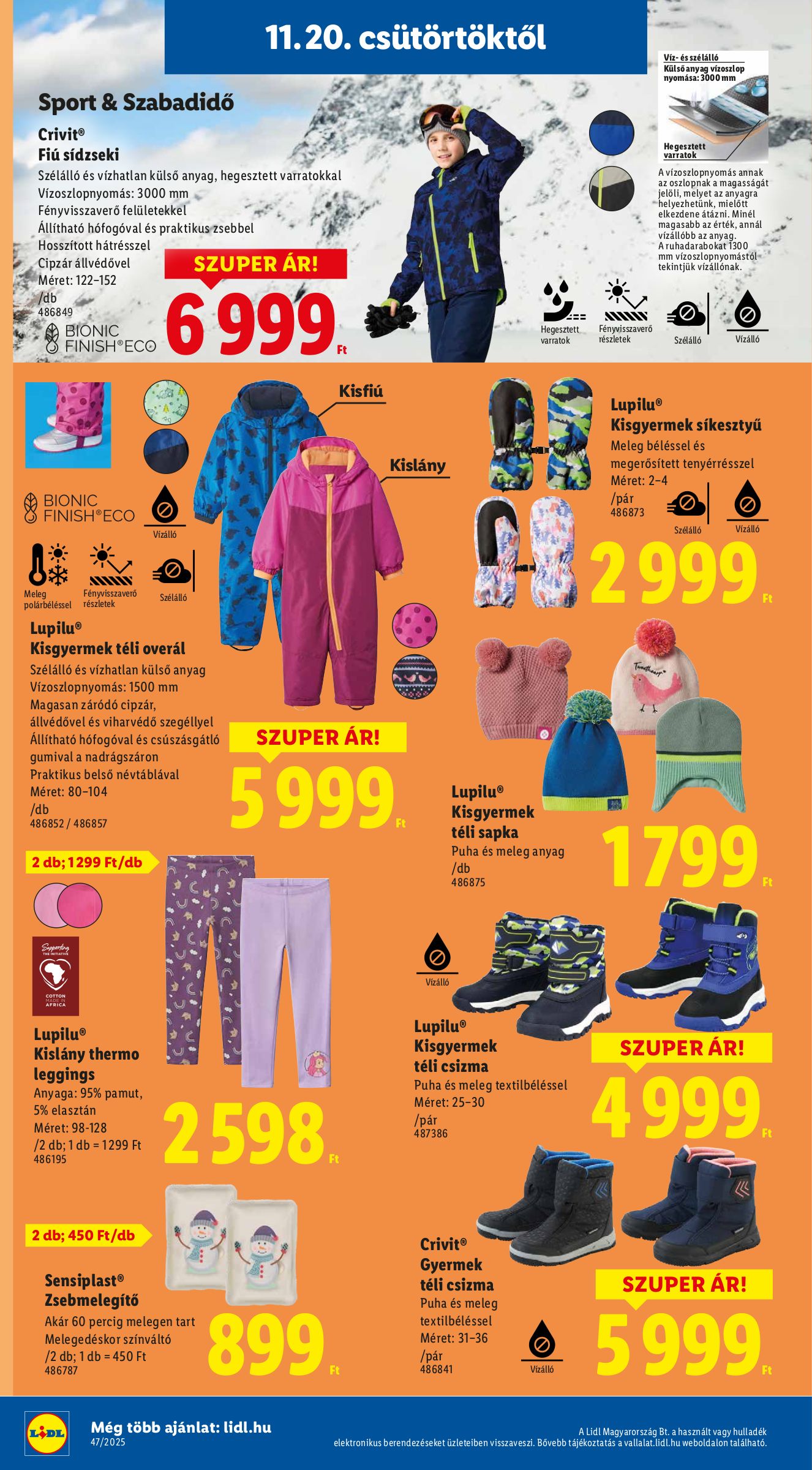 lidl - Lidl - Nonfood akciós újság, érvényes 11.20. - 11.26. - page: 10