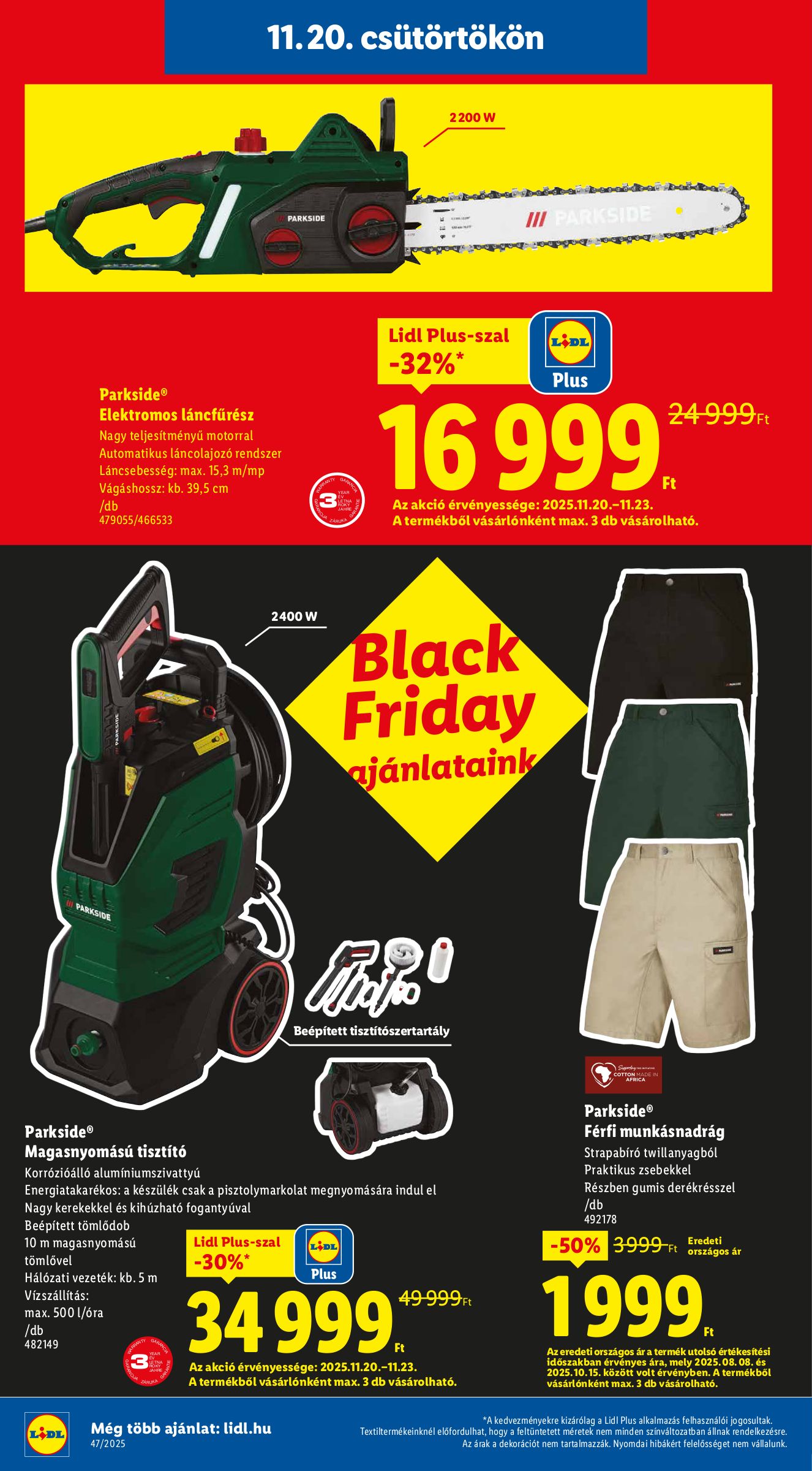 lidl - Lidl - Nonfood akciós újság, érvényes 11.20. - 11.26. - page: 6