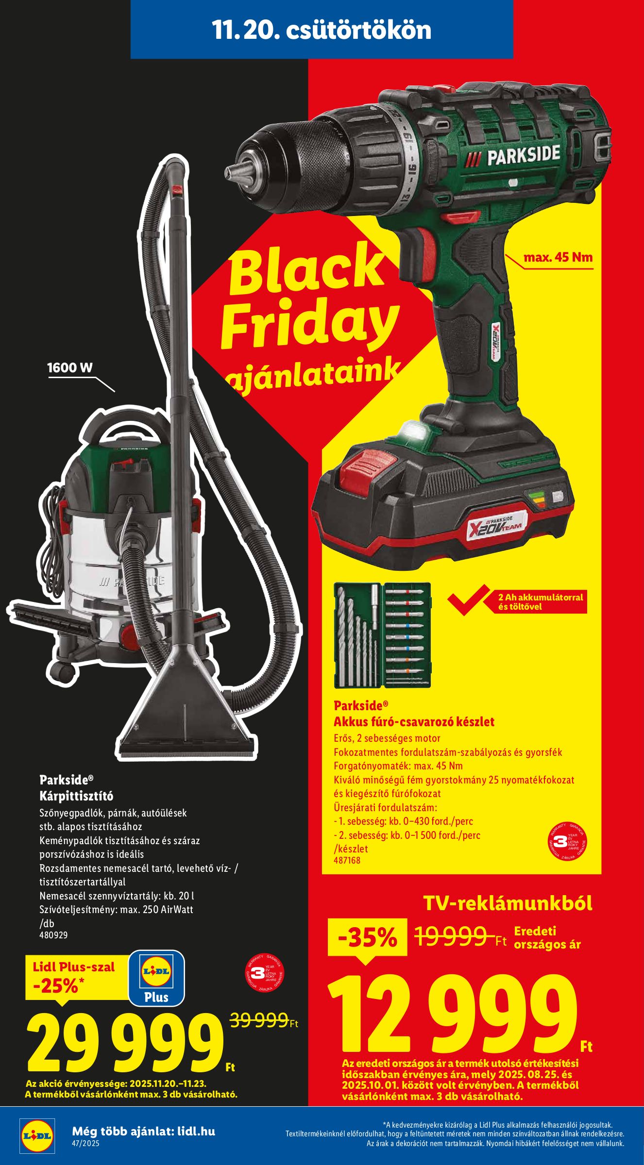 lidl - Lidl - Nonfood akciós újság, érvényes 11.20. - 11.26. - page: 4