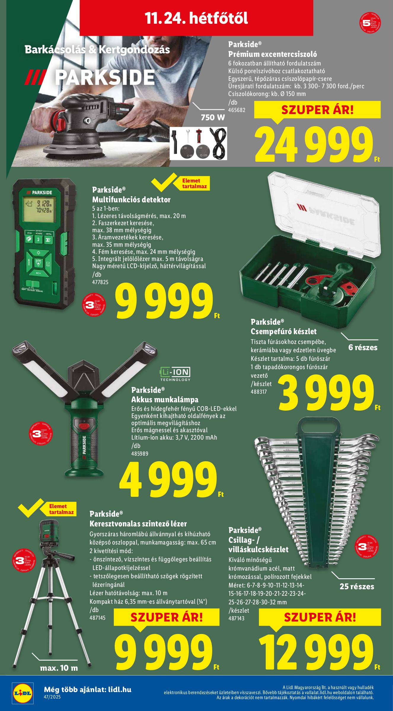 lidl - Lidl - Nonfood akciós újság, érvényes 11.20. - 11.26. - page: 16