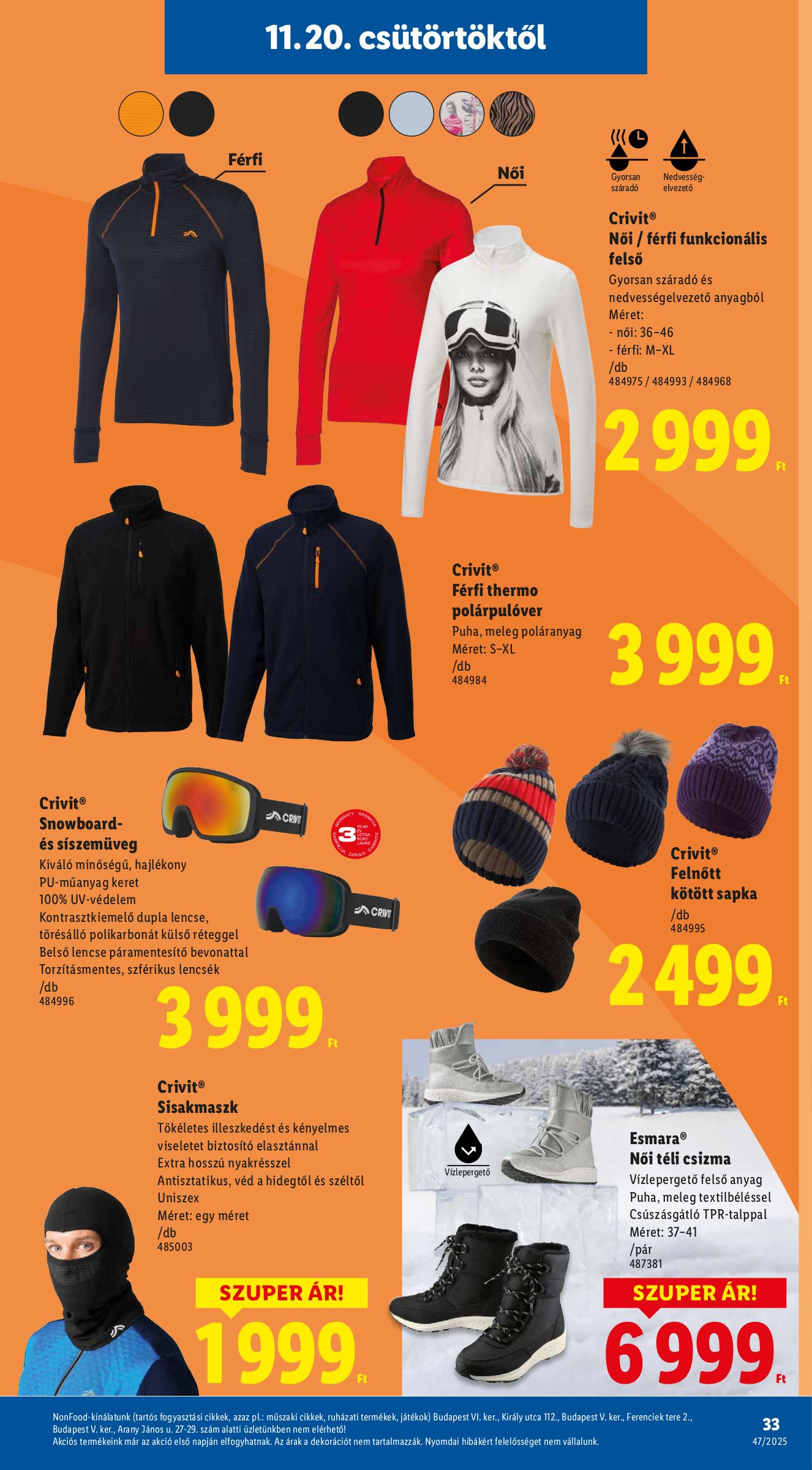 lidl - Lidl akciós újság, érvényes 11.20. - 11.26. - page: 33