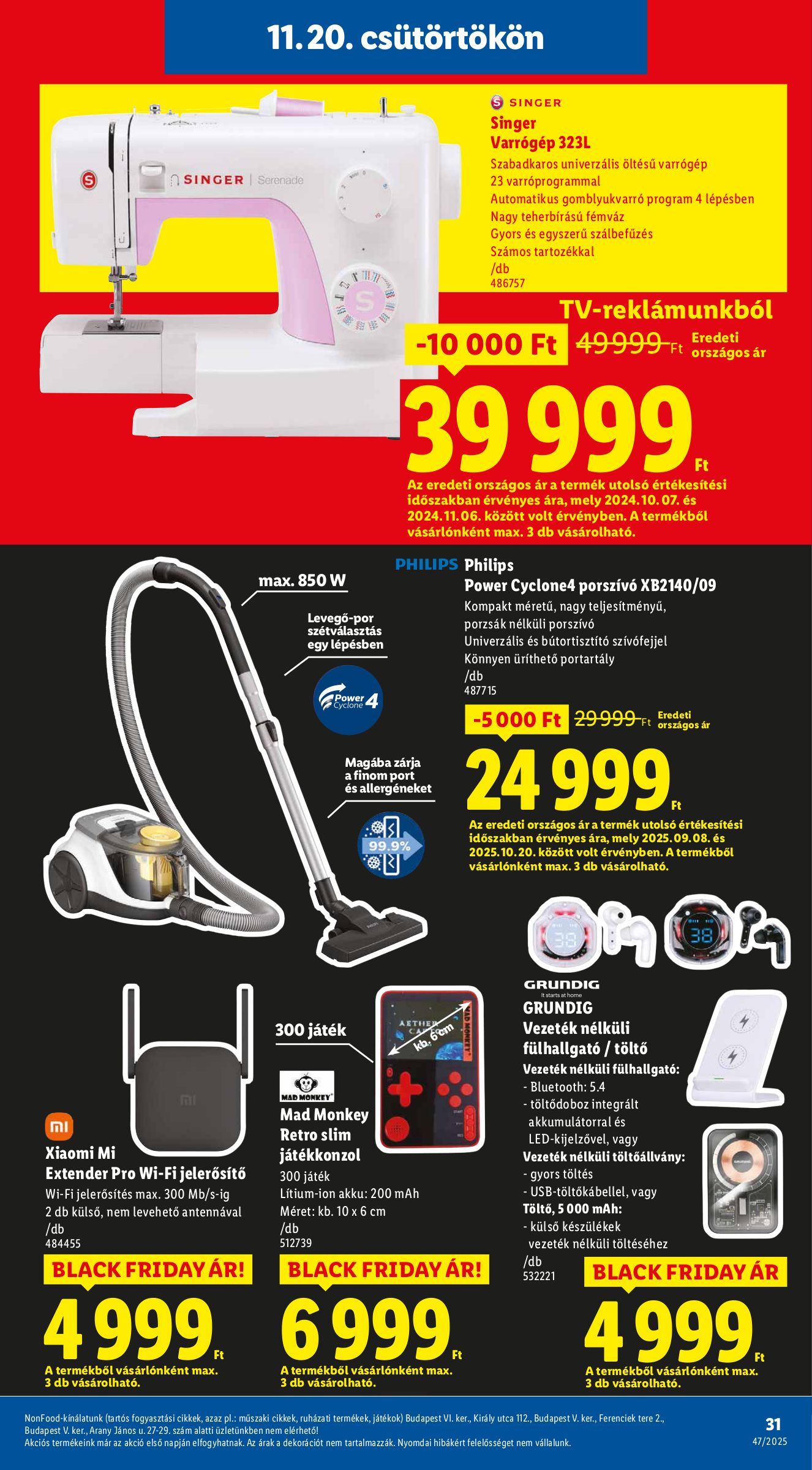 lidl - Lidl akciós újság, érvényes 11.20. - 11.26. - page: 31